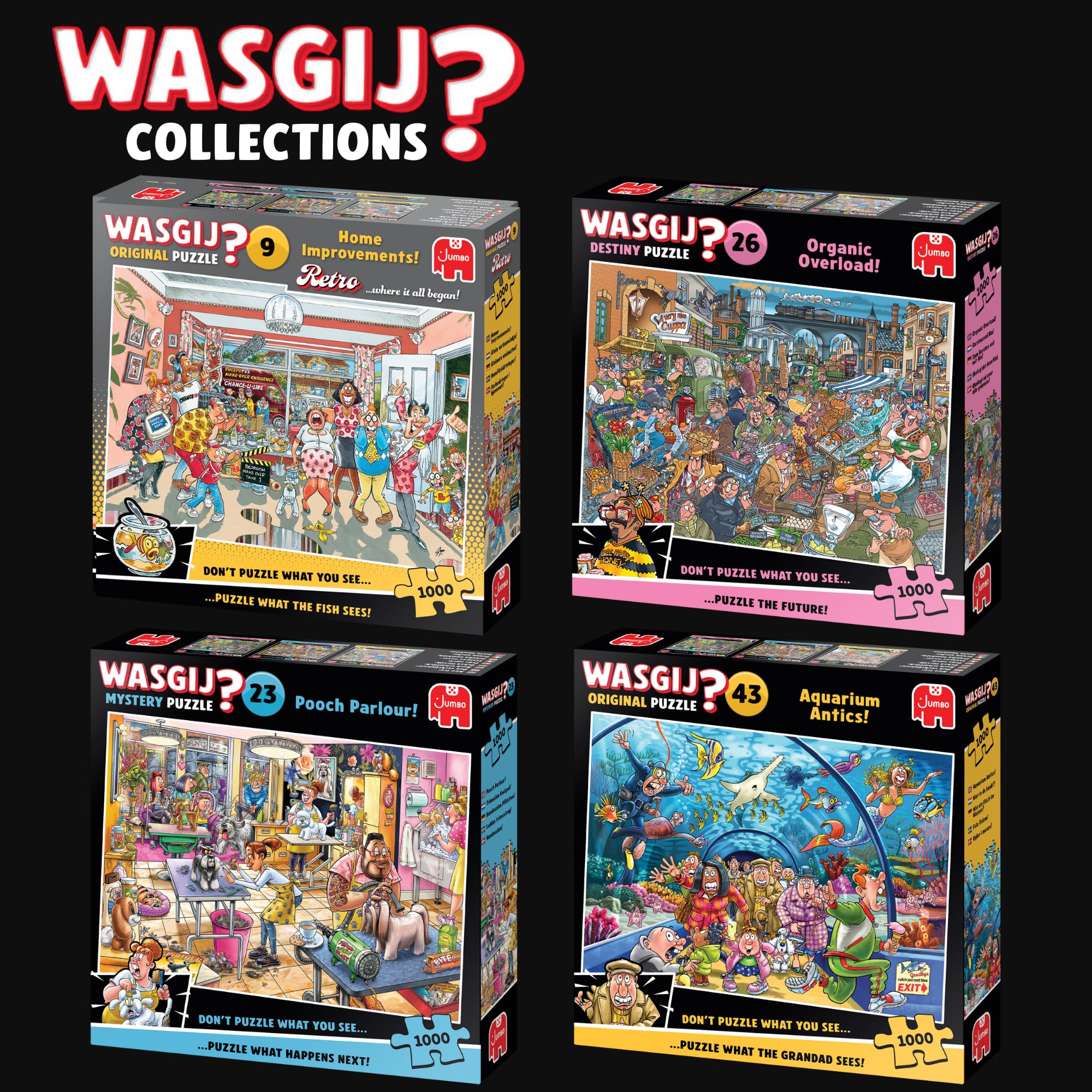 Wasgij Retro Original 9: Home Improvements - 1000 Piece Puzzle for Adults 4