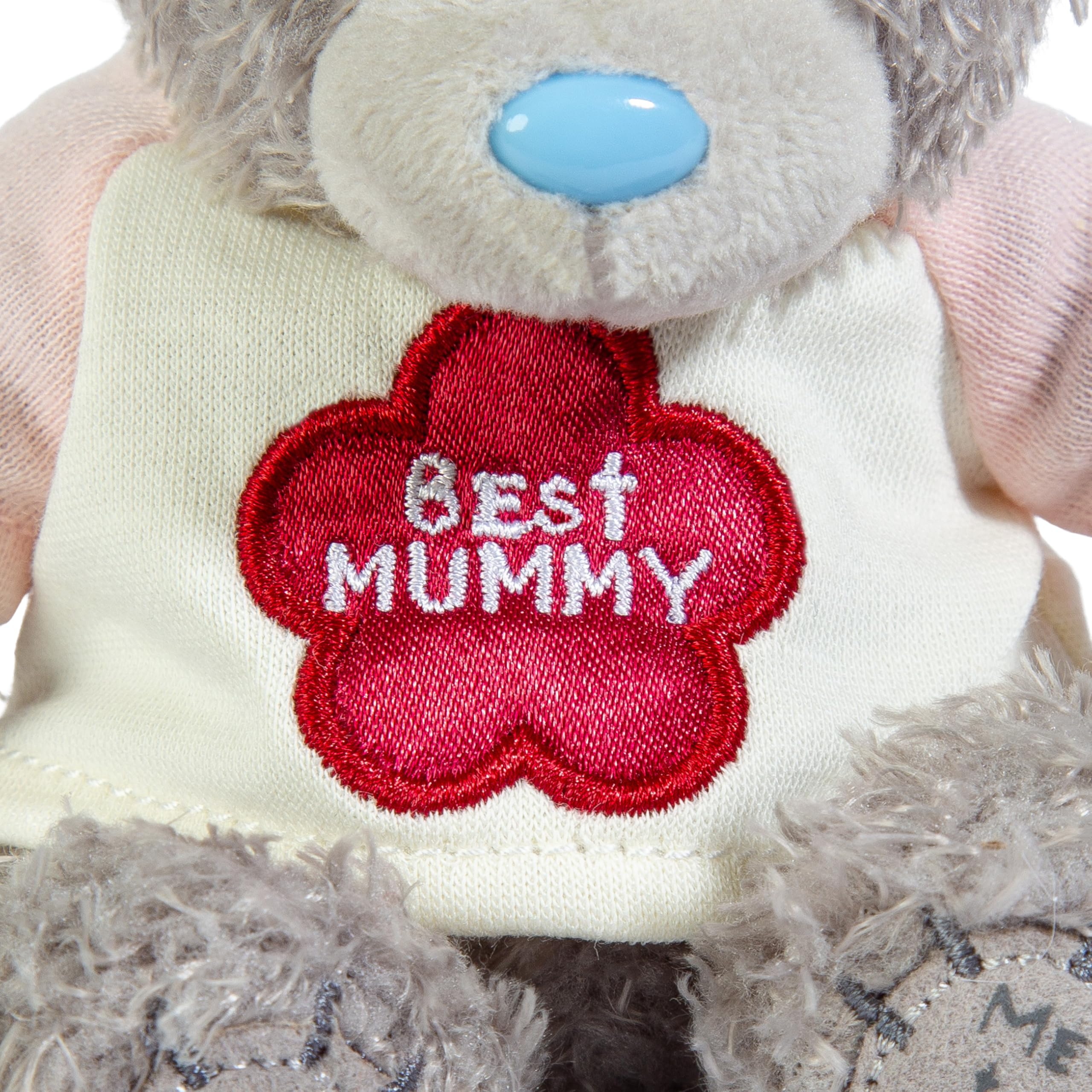 Me to You Tatty Teddy 'Best Mummy Ever' 10cm Plush Bear With Satin Tag - Of