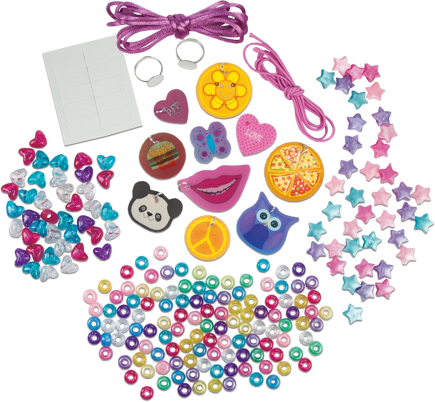 Galt Flip Jewellery Craft Kit - Picture Changing Discs & 200 Beads for Kids 5+ 3