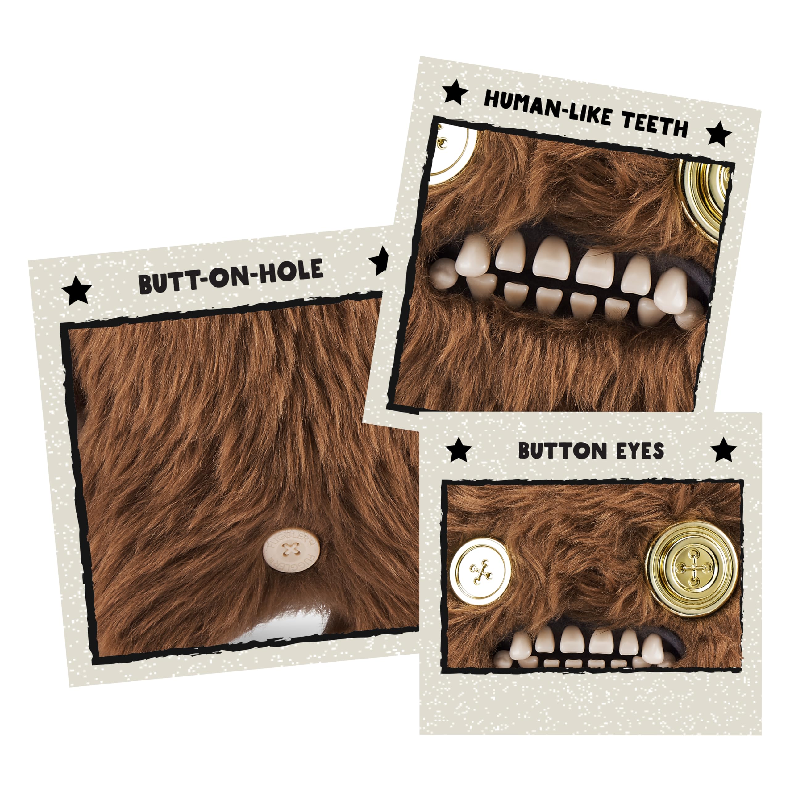 Fuggler Gold Fuggs by ZURU - Funny Ugly Monster Plush Collectible Toy 8