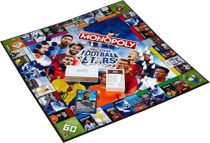 Monopoly World Football Stars Board Game (WM01927-EN1-6)