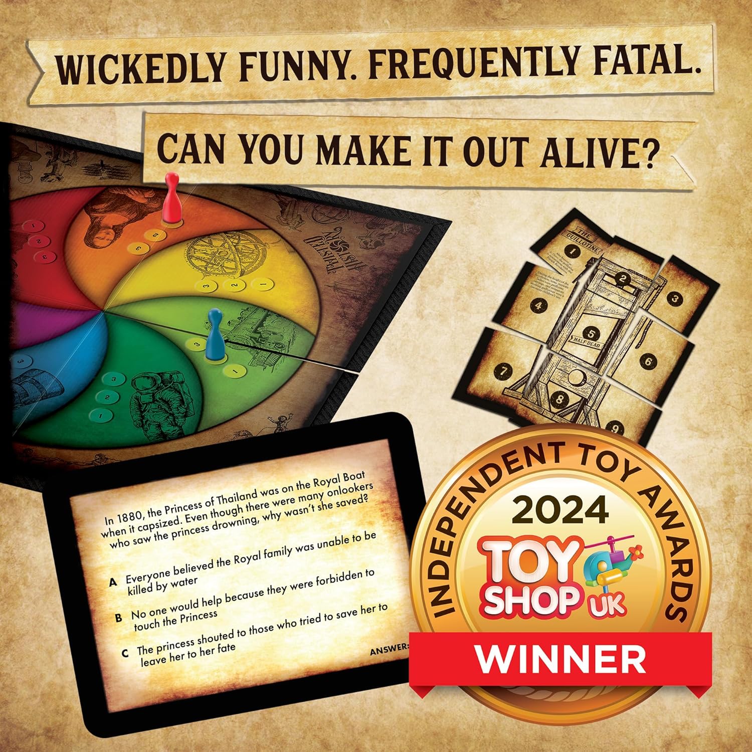 Shuffle Twisted History Board Game 8