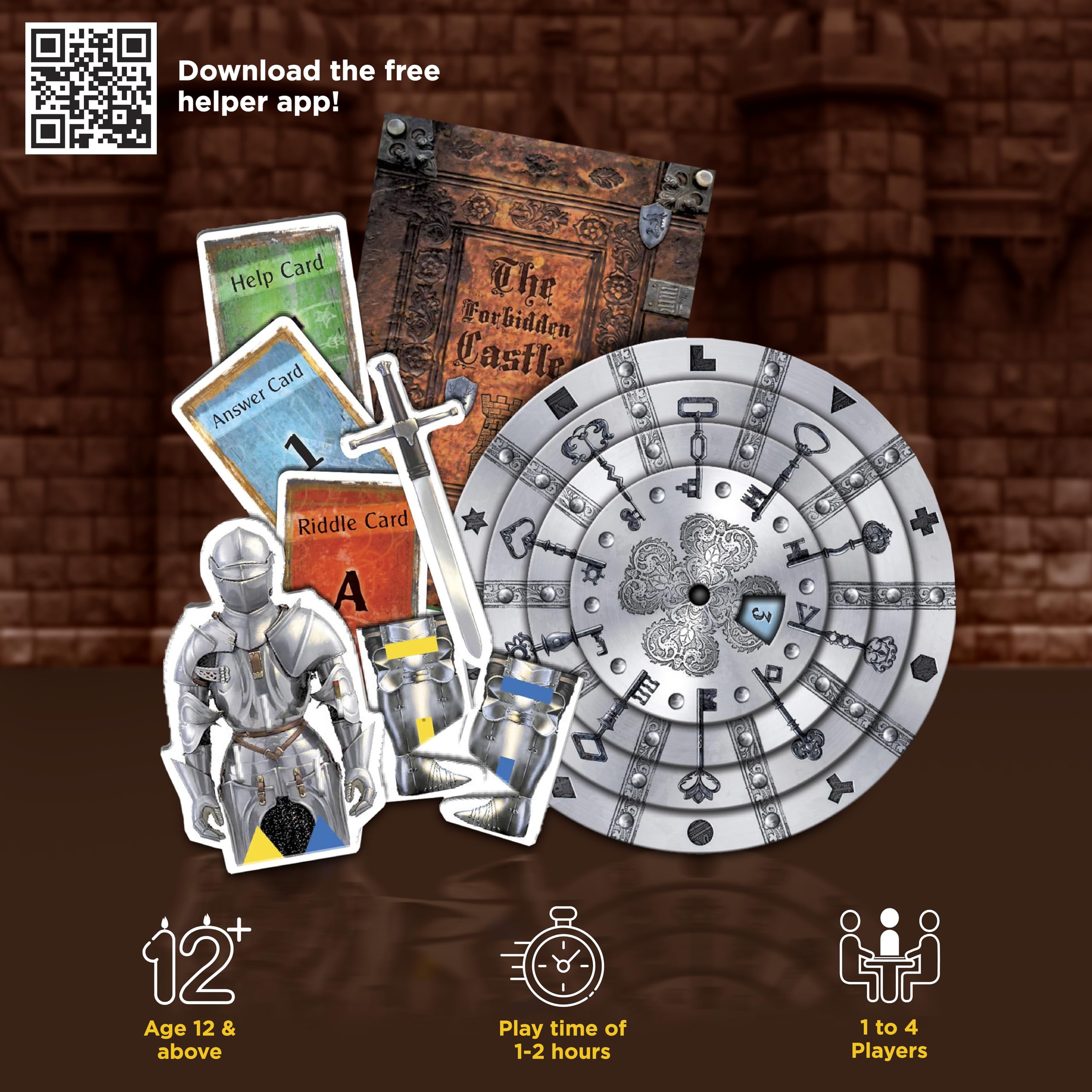 Thames & Kosmos EXIT: The Forbidden Castle Board Game 6