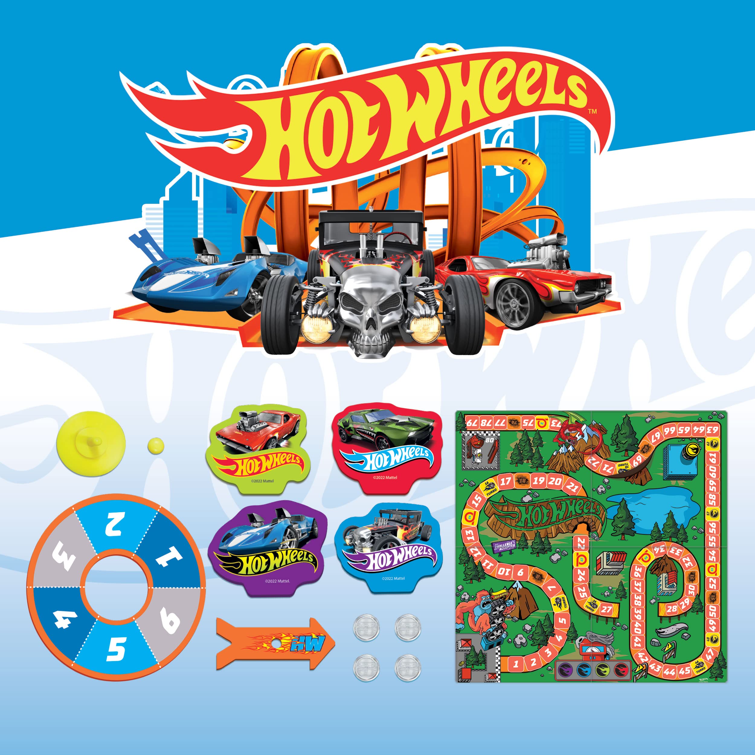 Lisciani Hot Wheels Speed Race Game Board Game 9