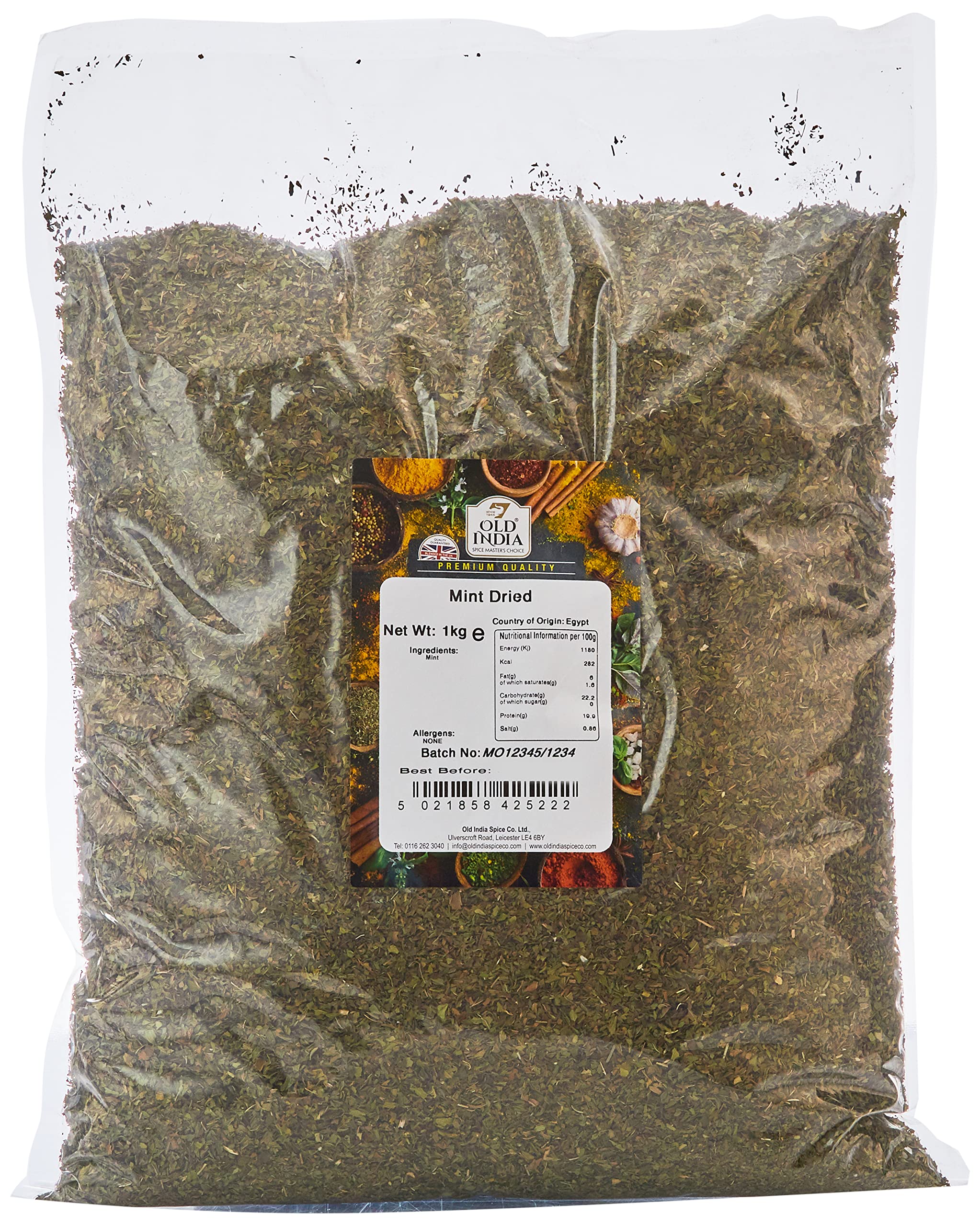 Old India Mint Dried 1 Kg