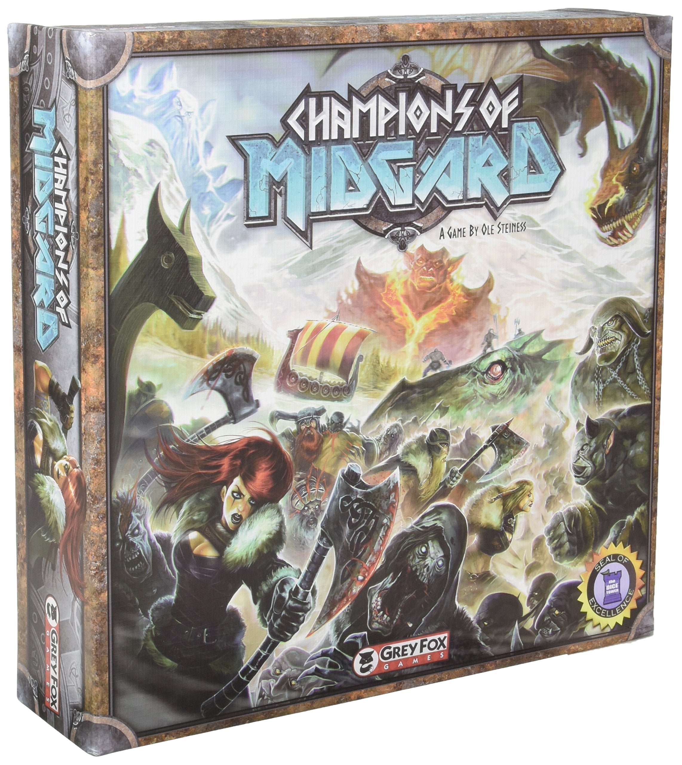 Grey Fox Games Champions of Midgard Board Game