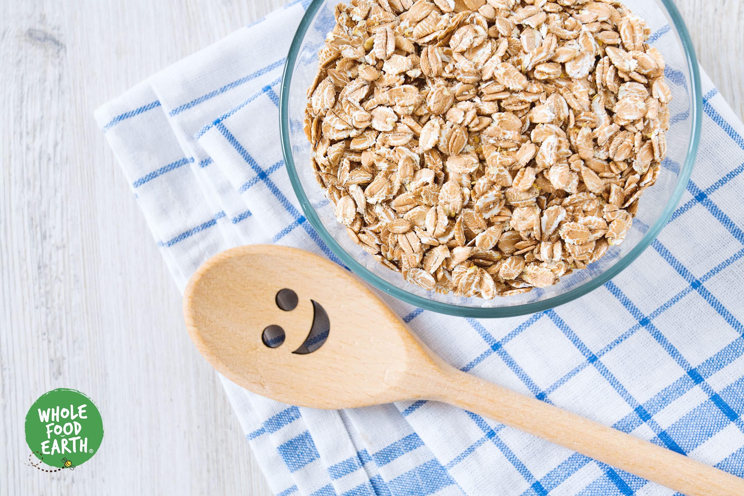 Wholefood Earth Organic Spelt Flakes – 1kg | Vegan | GMO Free | High Fibre 6