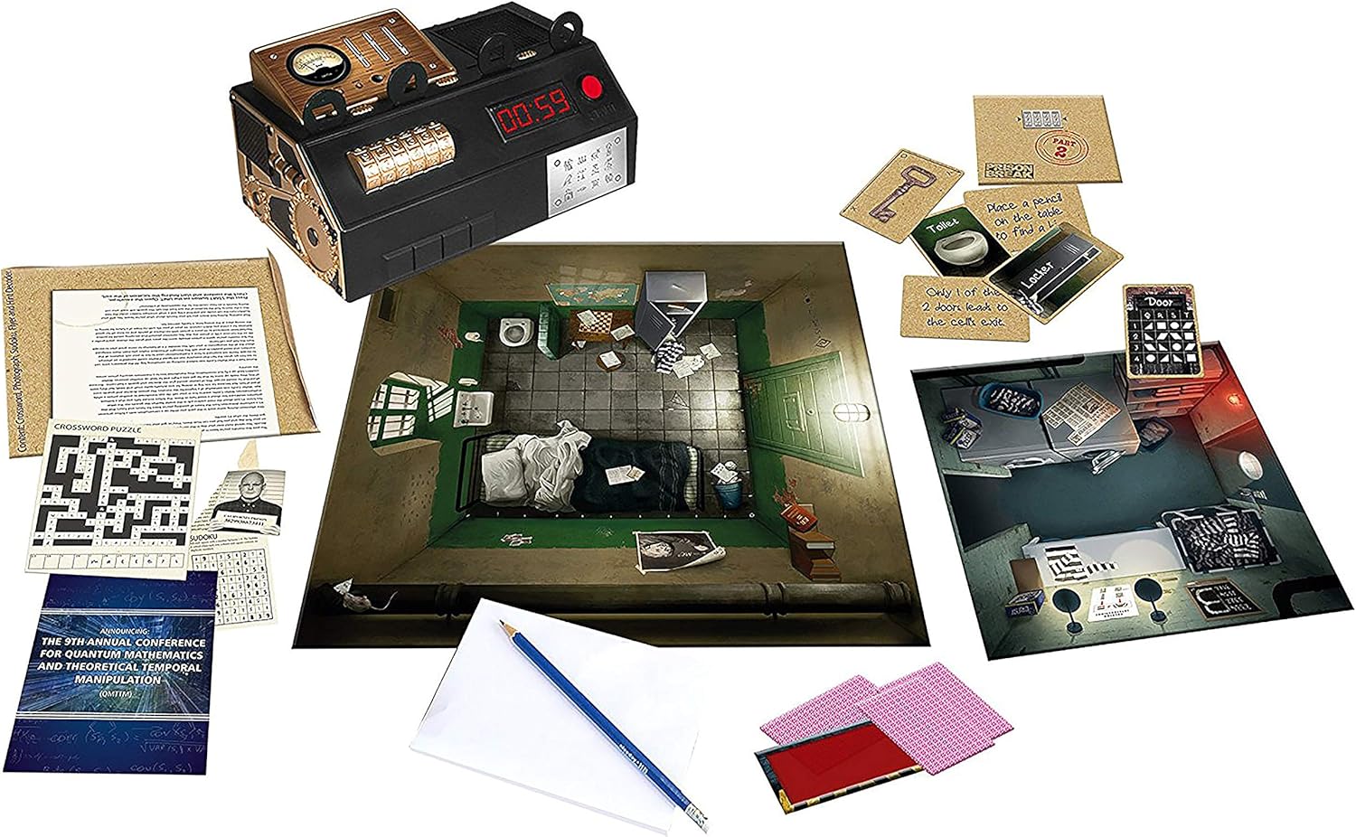 Goliath Games Escape Room: The Game - Vol. 1 | 3 Thrilling Escape Room Challenges for Home Play 7