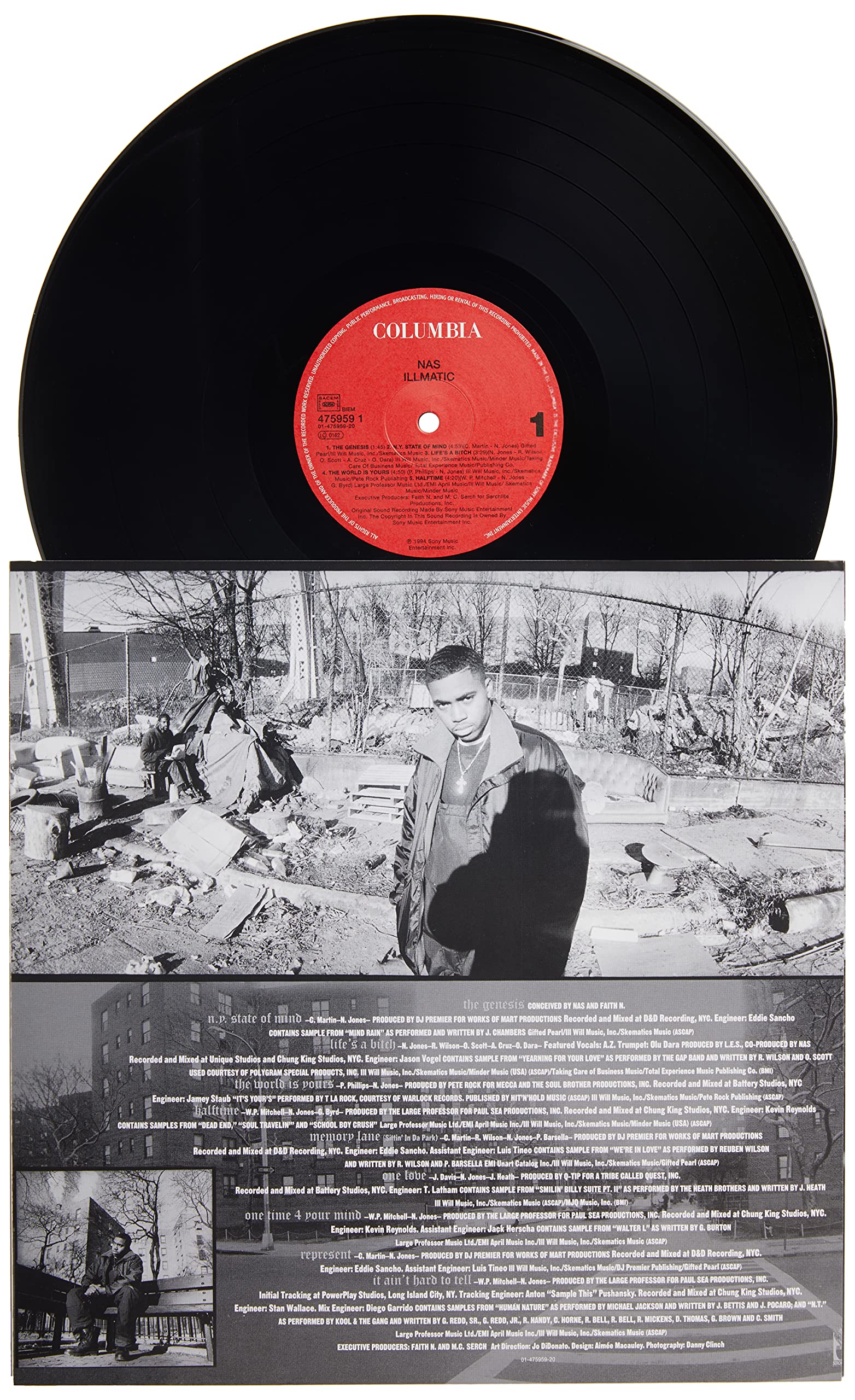 Nas - Illmatic [VINYL] ORIGINAL 4