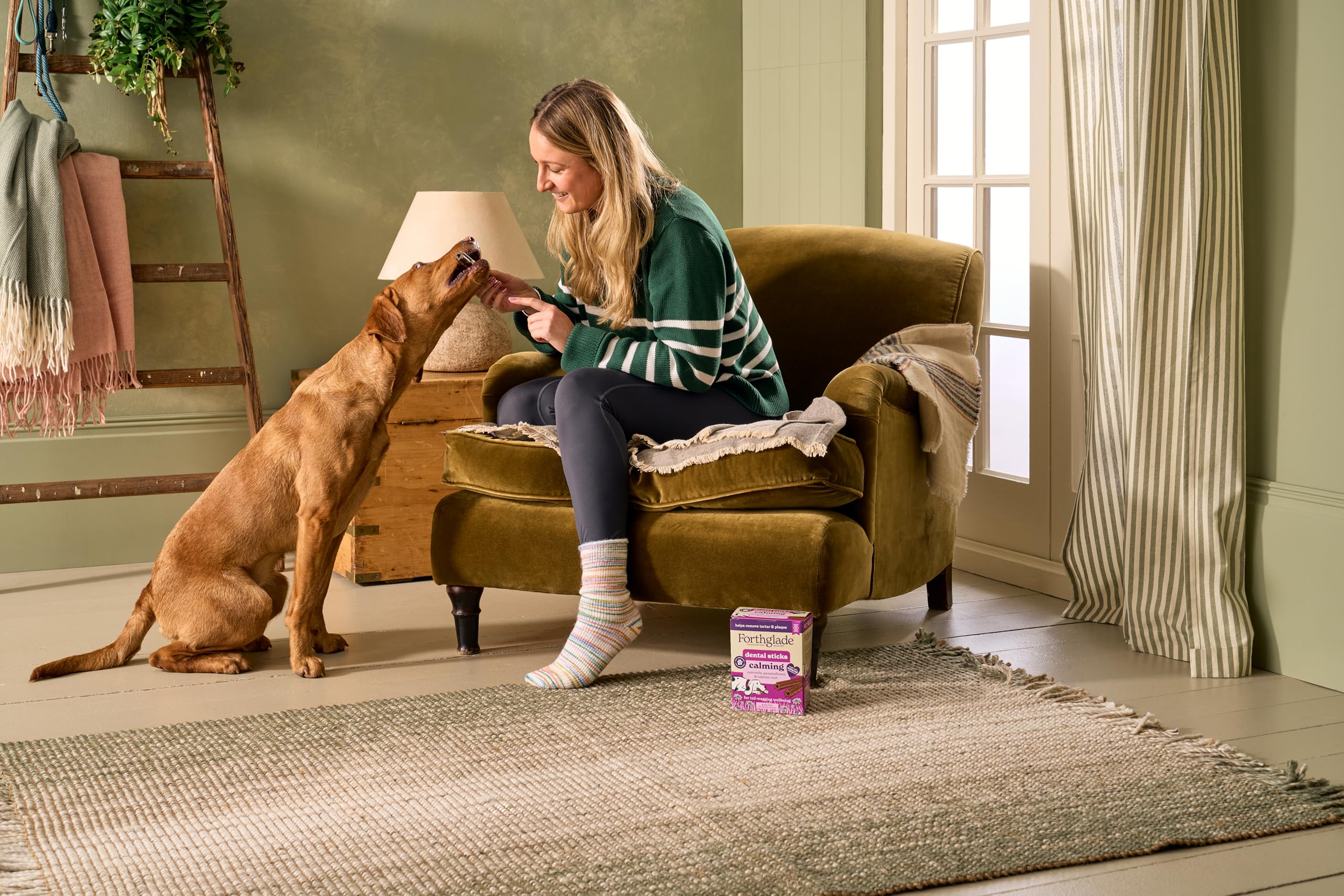 Forthglade Calming Dental Sticks for Dogs - 20 Count | Grain Free | Chicken Flavor 9