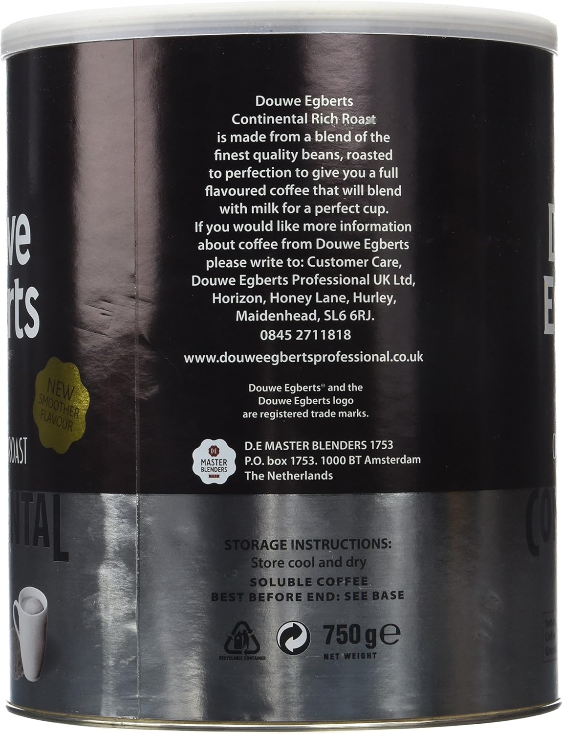 Douwe Egberts Continental Coffee Rich Roast 750g Instant Coffee 4