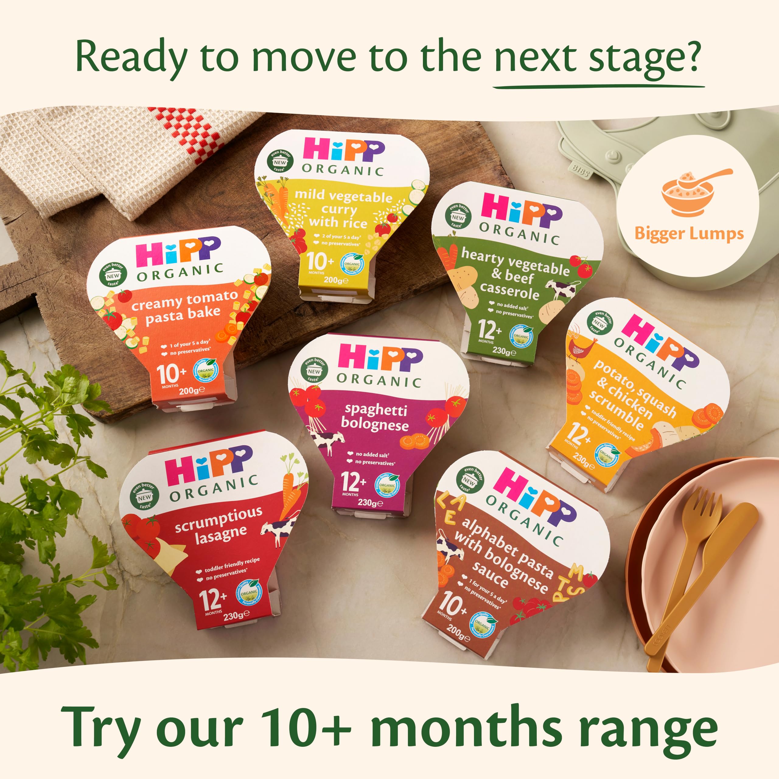HiPP Organic Spaghetti Bolognese Baby Food Jar - 7+ Months, 190g (Pack of 6) 6