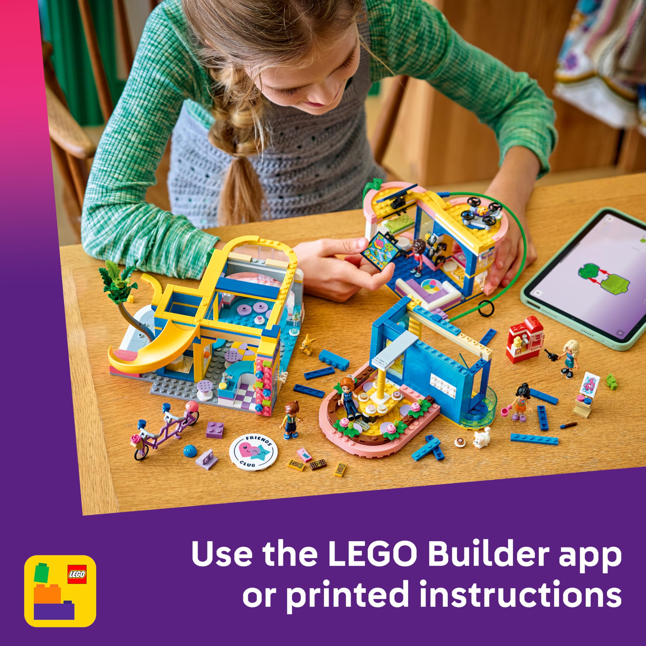 LEGO Friends Heartlake City Friends Club House Building Set 42689 | Ages 8+ | 5 Minidolls 6