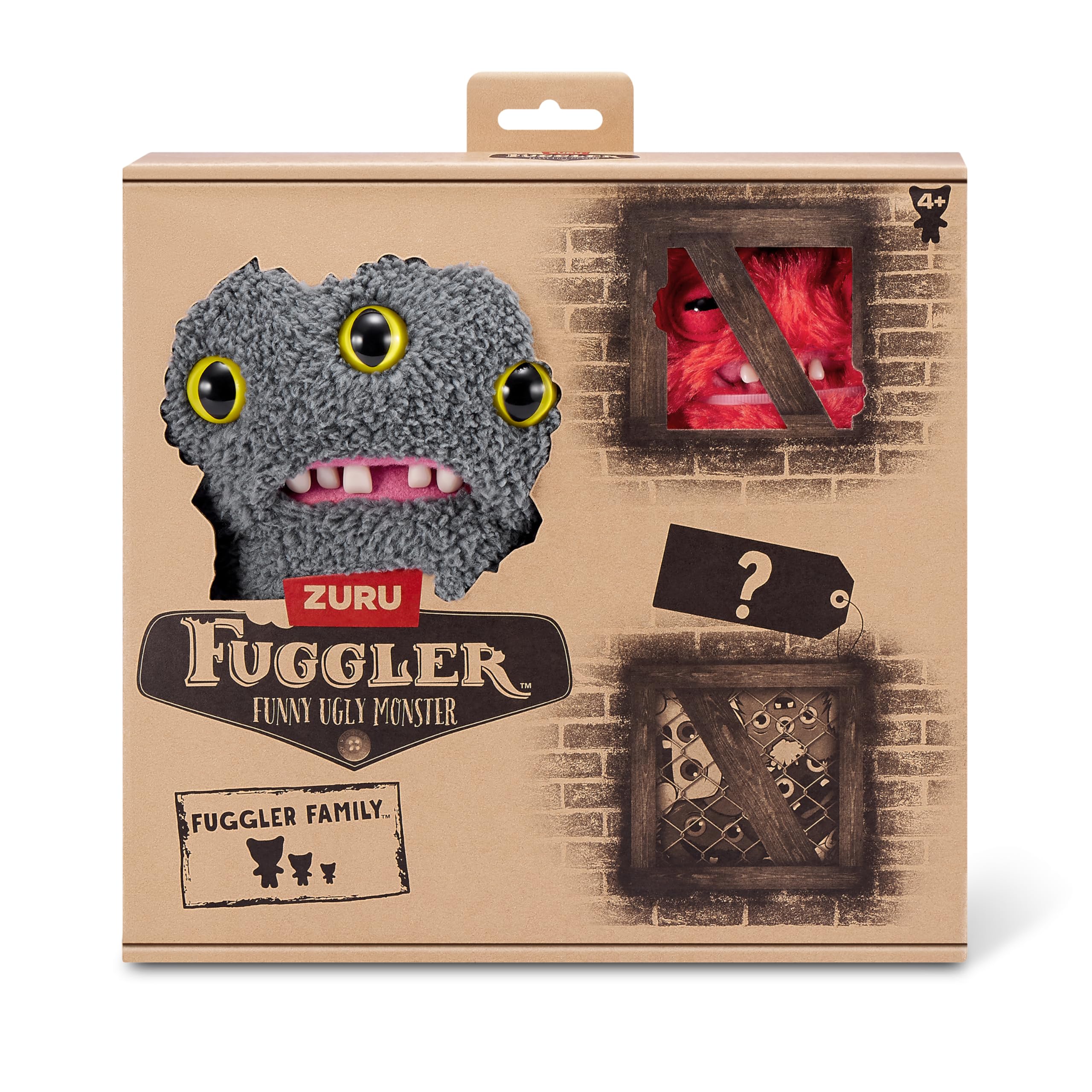 Fuggler Fugg Family by ZURU - Funny Ugly Monster Plush Collectible Toy 7