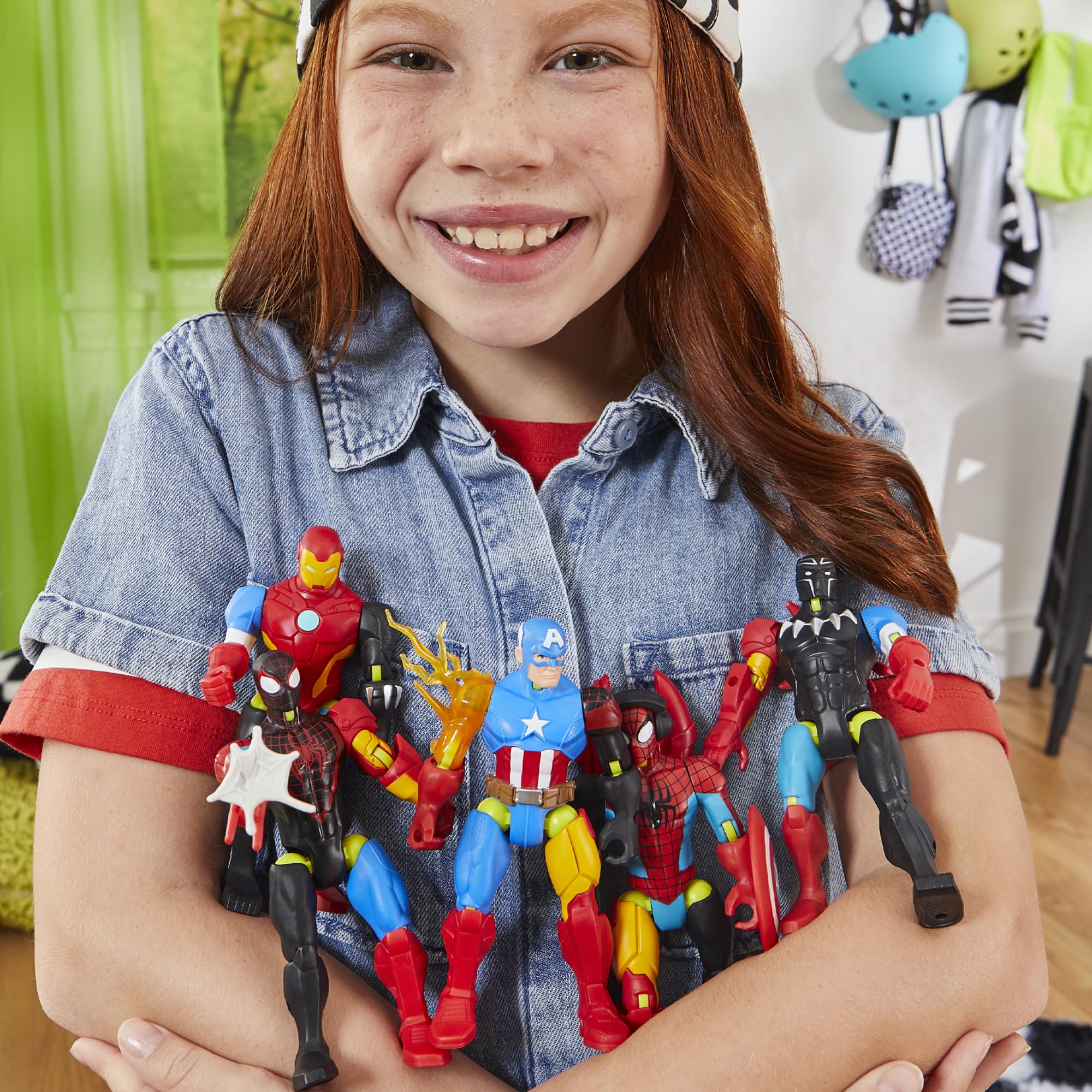 MixMashers Marvel Spider-Man Action Figure - Mix & Match Super Heroes, 4+ Years 9