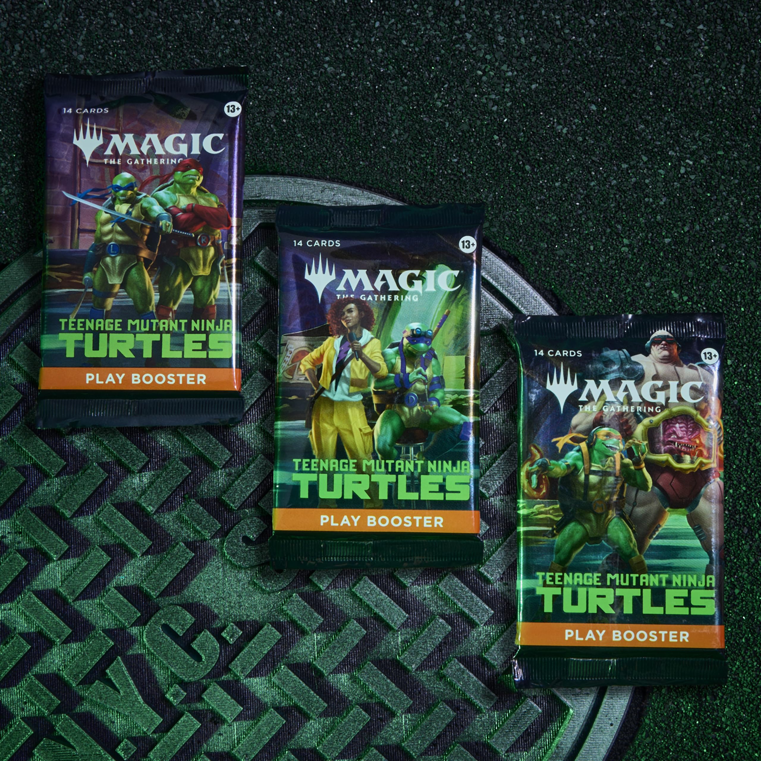 Magic: The Gathering Teenage Mutant Ninja Turtles Bundle | 9 Play Boosters | Multicolor 4