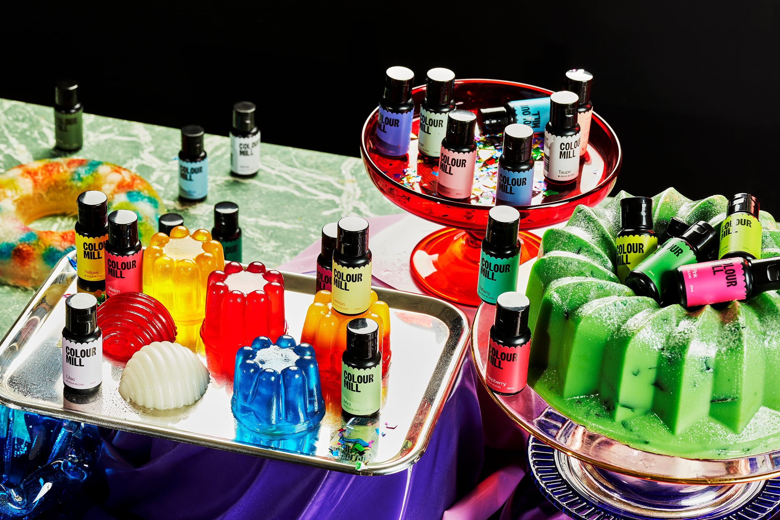 Colour Mill Aqua Blend Food Colouring Baby Blue - Water-Based, Highly Concentrated 20ml 6