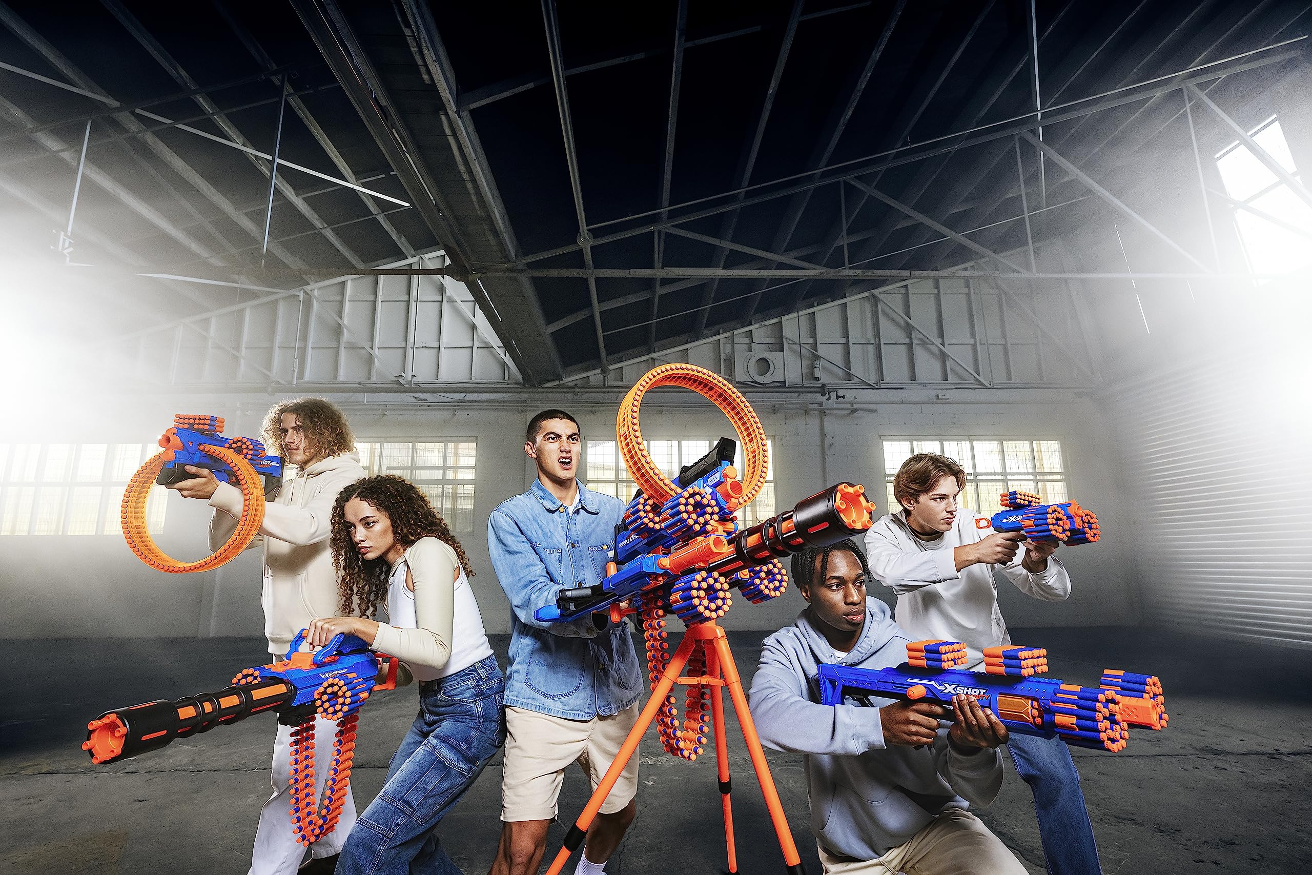 XSHOT Insanity Belt - 50 Darts with Air Pocket Technology for Major Blaster Brands 6