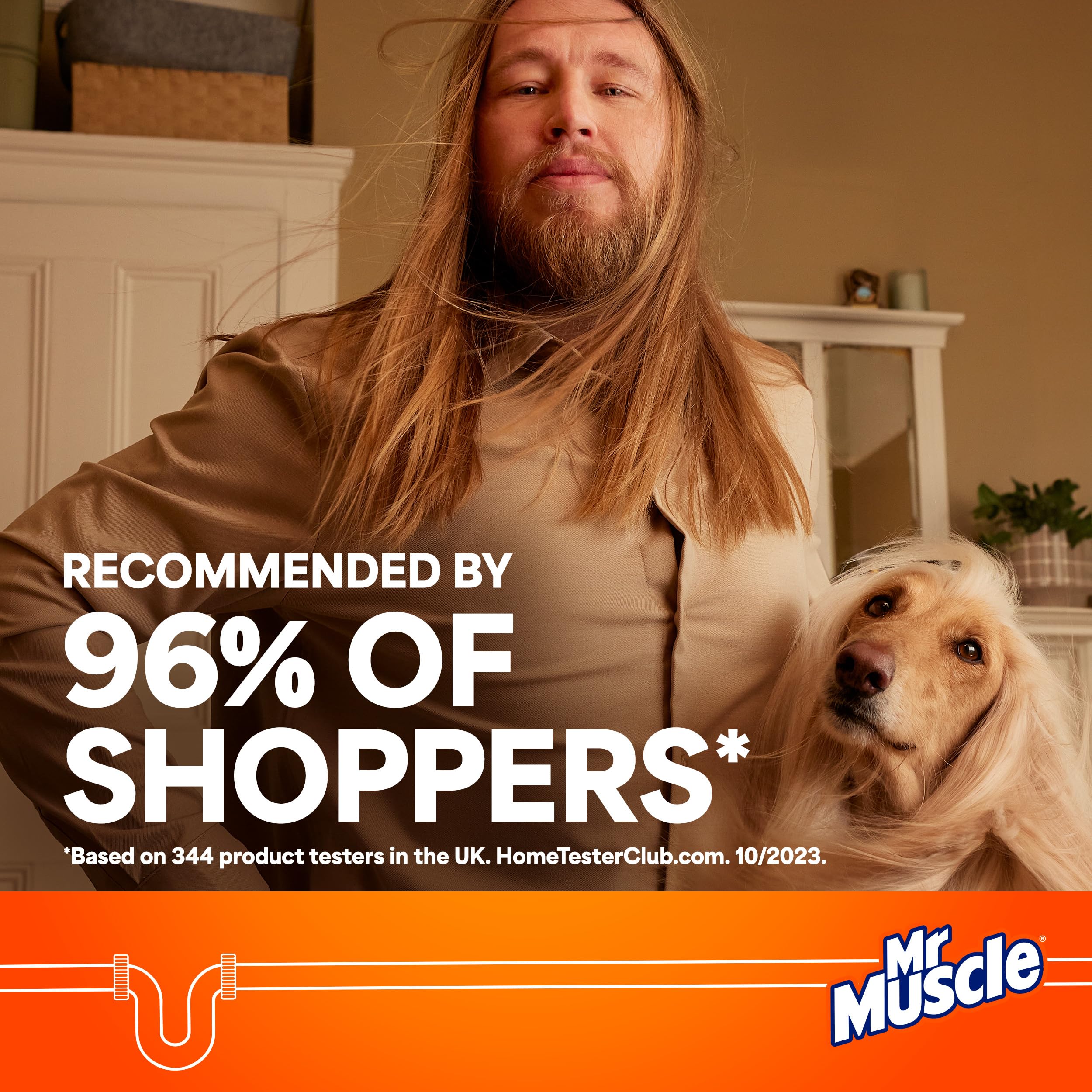 Mr Muscle - Power Gel Drain Unblocker 500ml 9