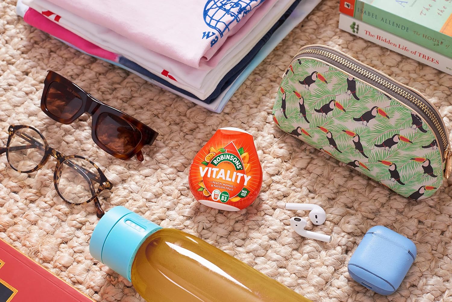 Robinsons Vitality Peach, Mango & Passion Fruit with Vitamin B3 Real Fruit Juice Concentrate 7