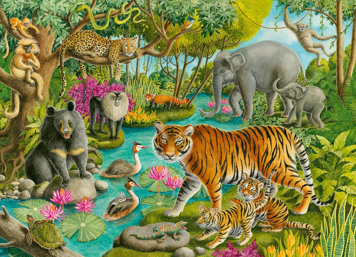 Ravensburger Animals of India 60 Piece Jigsaw Puzzle for Kids 4 Years Up 6
