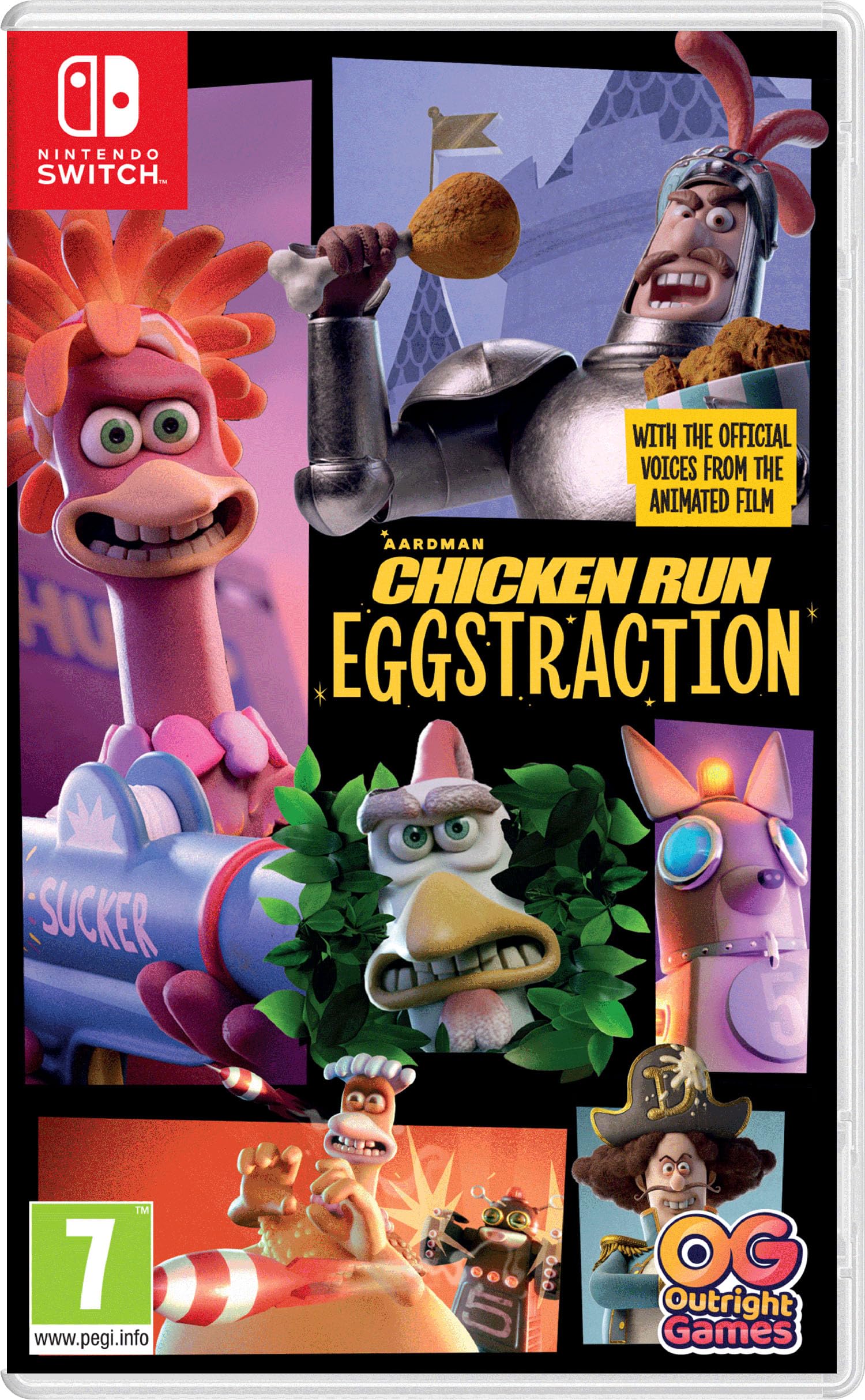 Chicken Run - Eggstraction (Nintendo Switch)