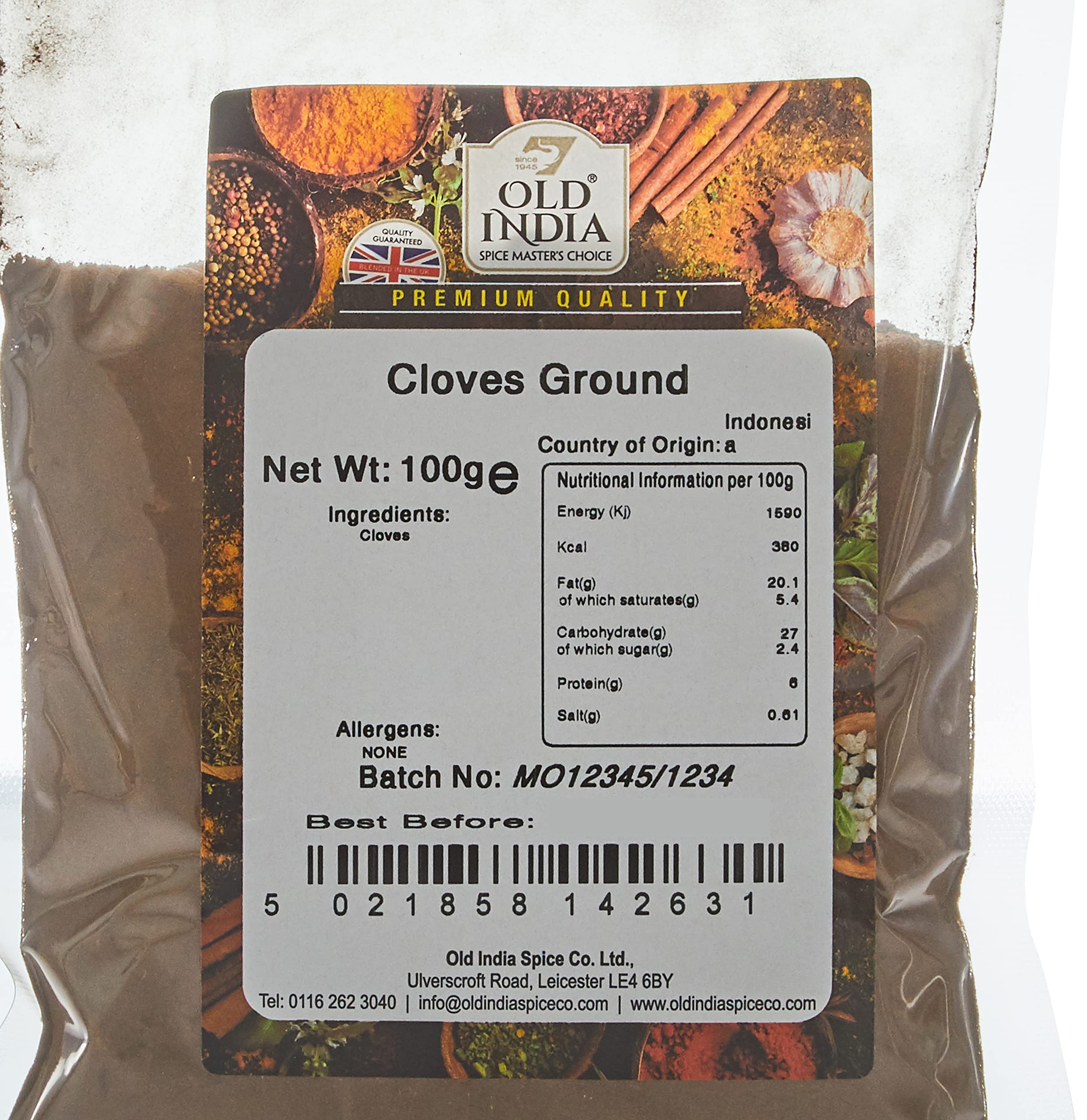 Old India Ground Cloves Powdered Spice | 100g Natural & Additive Free 2