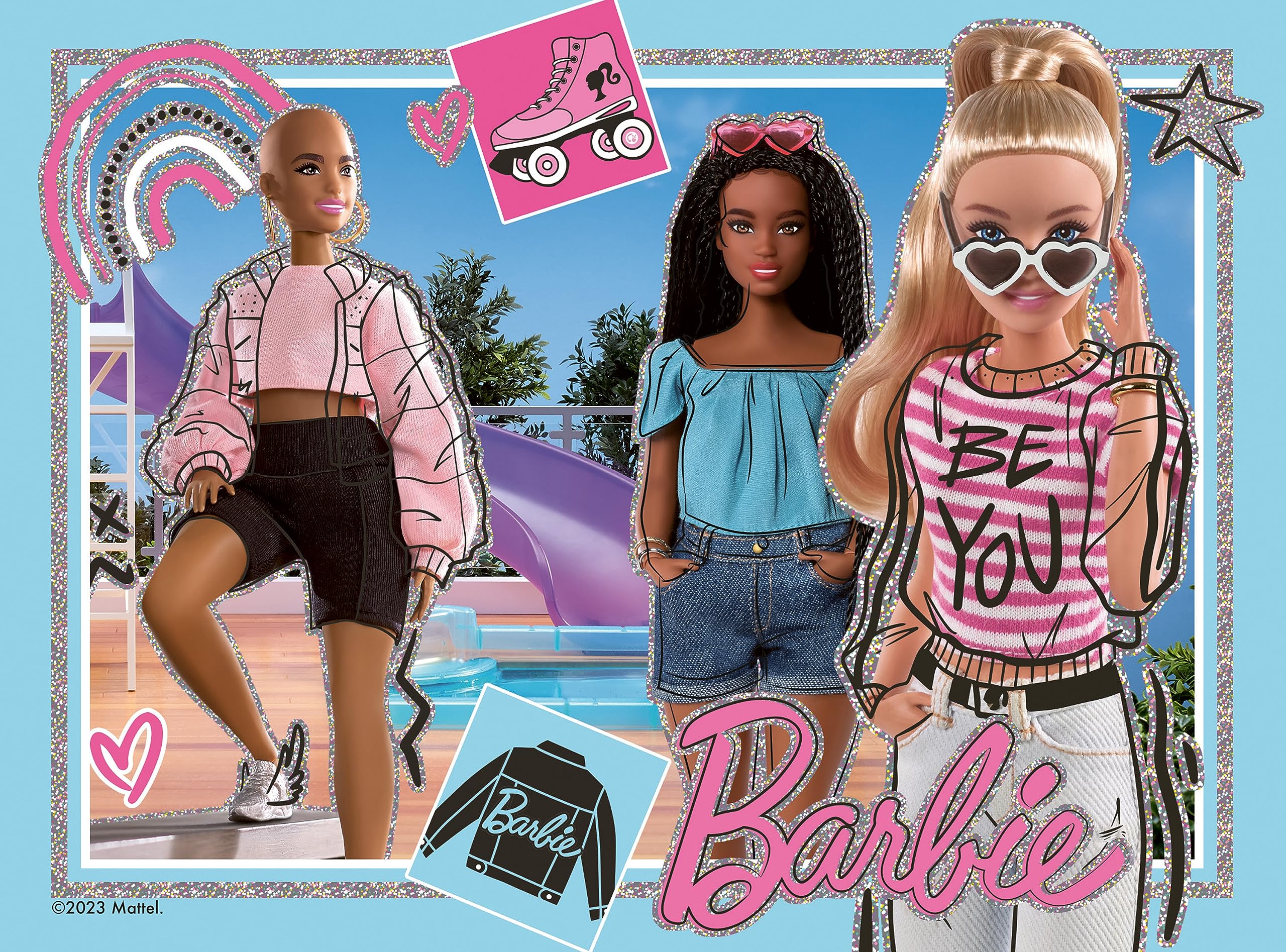 Ravensburger Barbie 4-in-a-Box Jigsaw Puzzle Set for Kids Ages 3 and Up 4