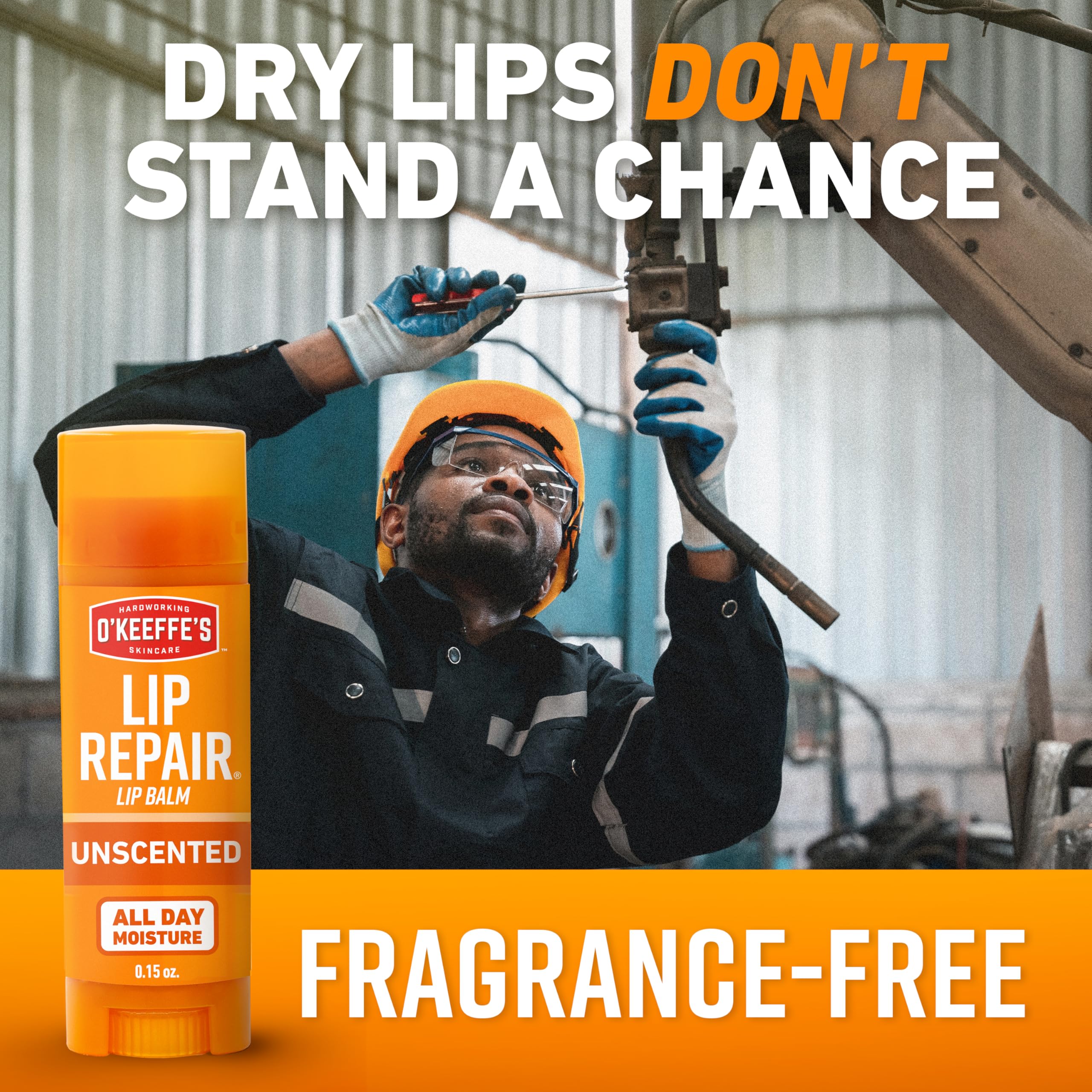 O'Keeffe's Lip Repair Unscented Lip Balm (4.2g) 9