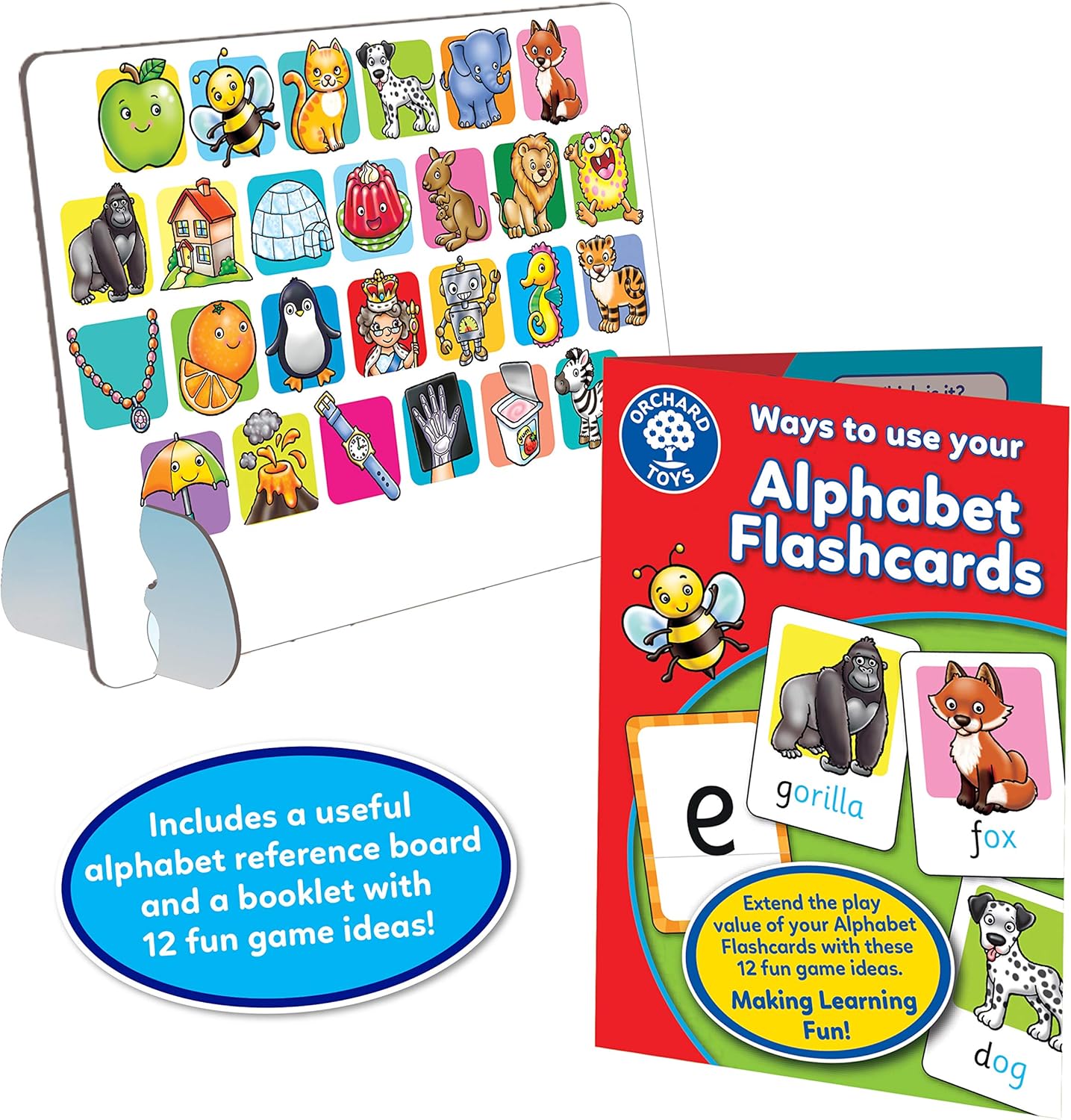 Orchard Toys Alphabet Lotto Game - 4 Ways to Play Educational Board Game for Ages 3-6 10