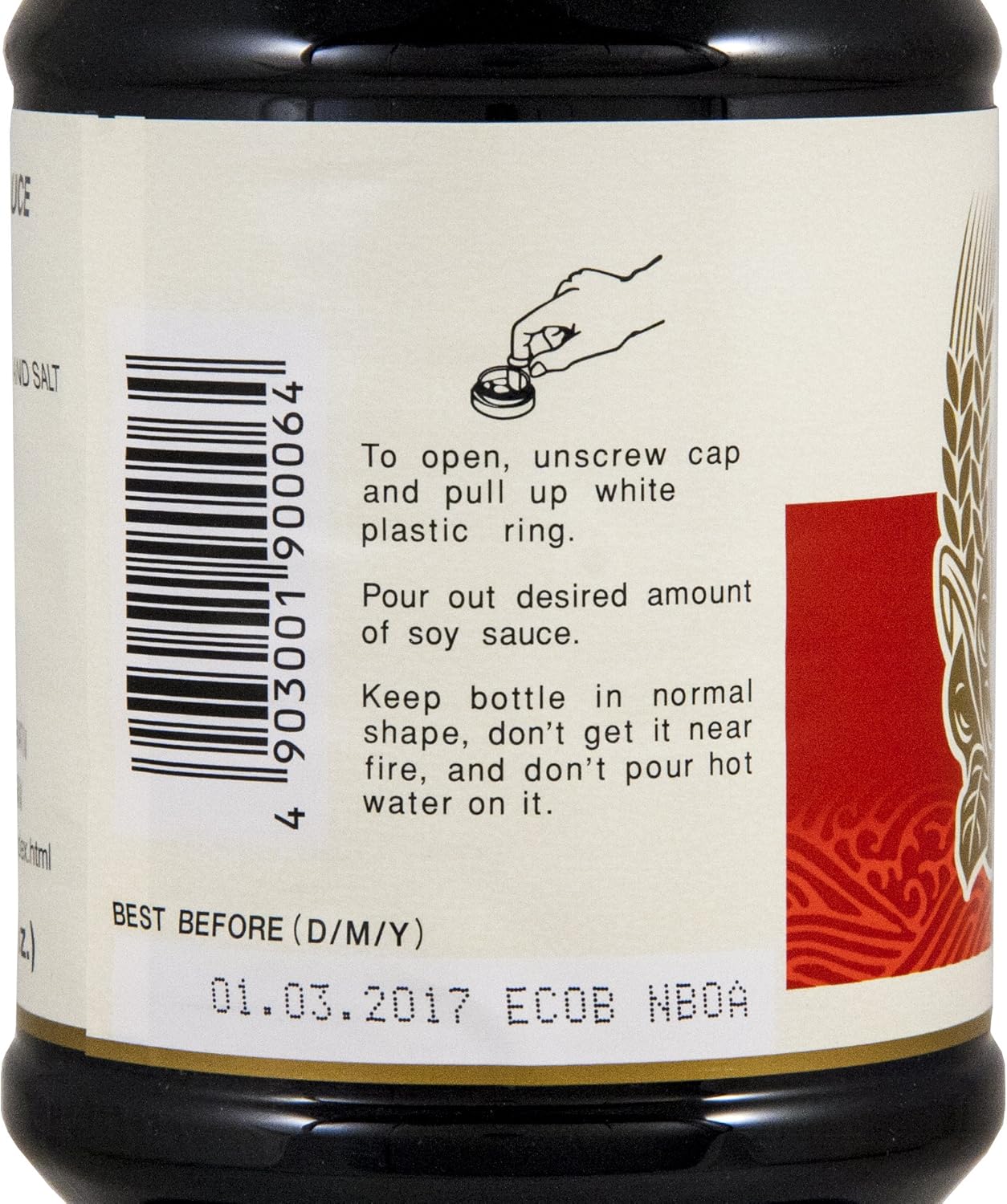 Yamasa Dark Soy Sauce 1 Litre 5