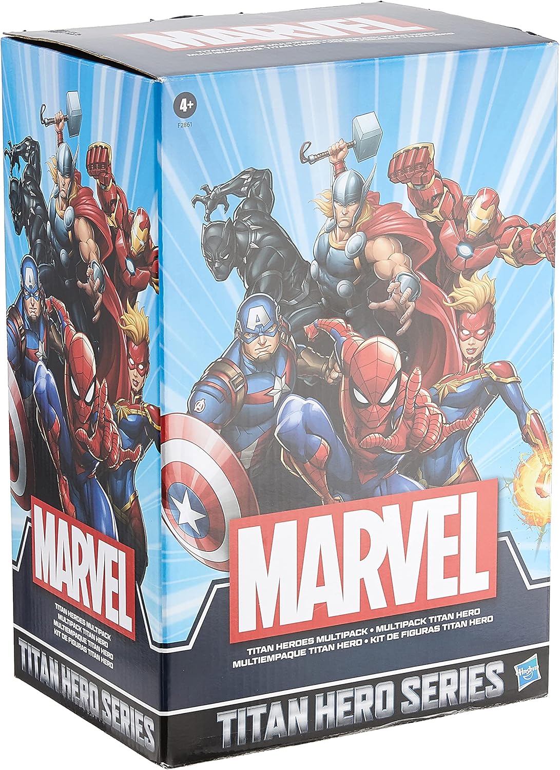 Marvel Titan Hero Series 6-Pack Action Figures - 30 cm Scale Super Heroes 9