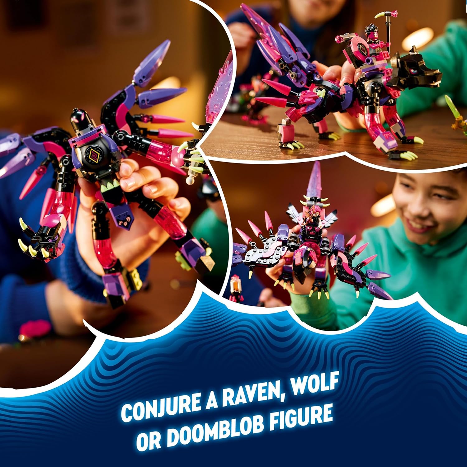 LEGO DREAMZzz The Never Witch’s Nightmare Creatures Set - Building Playset for Ages 9+ 7