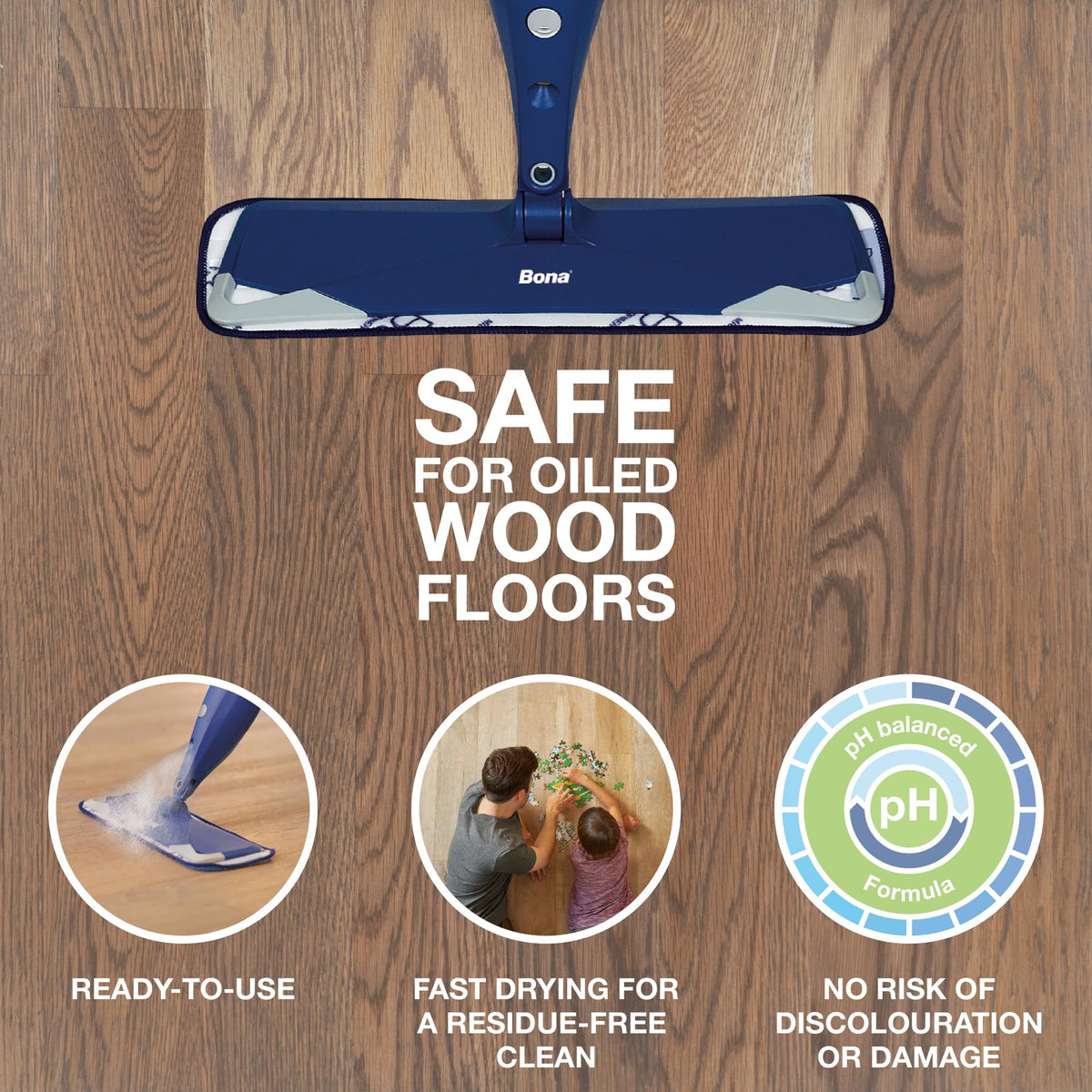 Bona Oiled Wood Floor Cleaner Cartridge - 850 ml