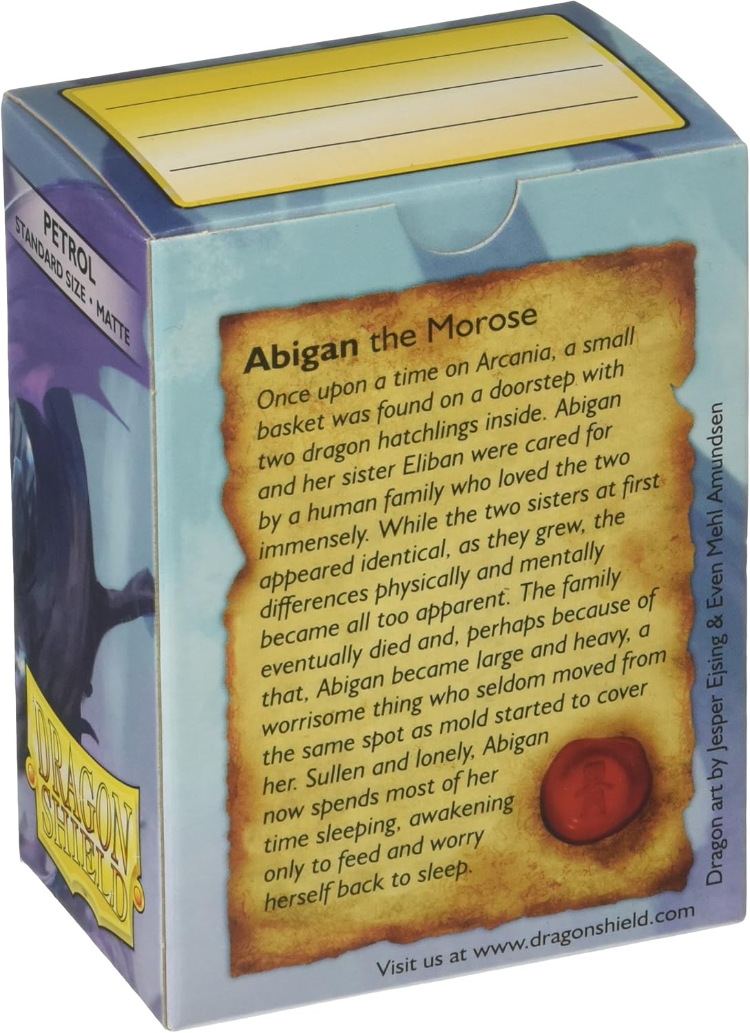 Dragon Shield Matte Petrol Sleeves for Trading Cards 5