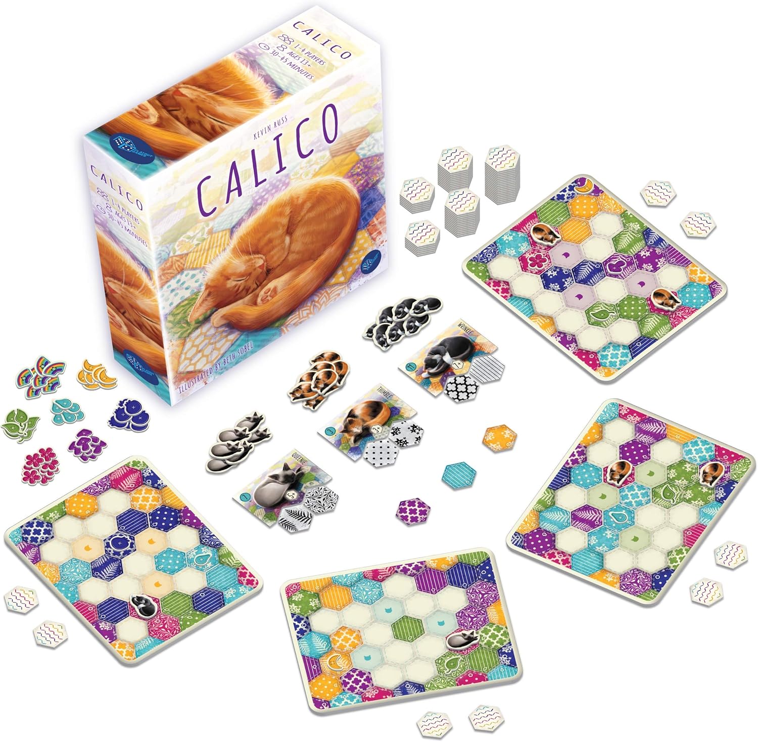 Alderac Entertainment Group Calico Board Game 3