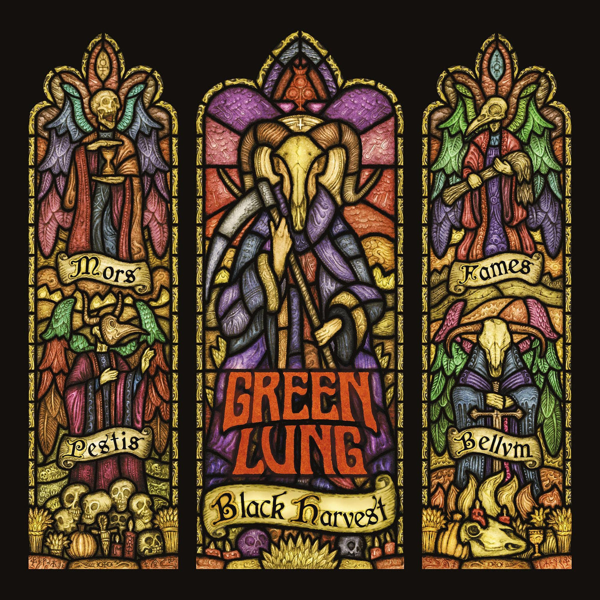 Green Lung - Black Harvest [Multi-coloured Vinyl]