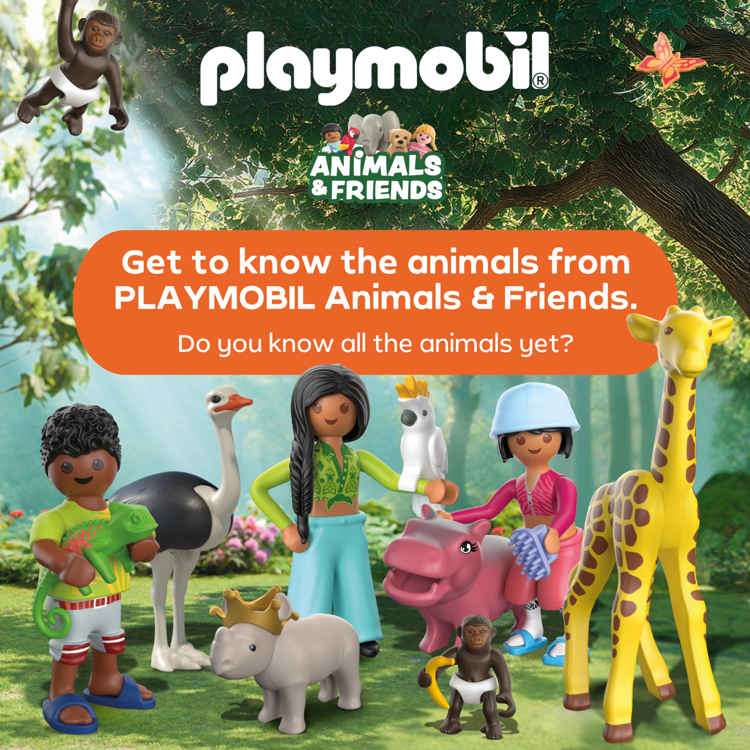 Playmobil Animals & Friends Animal Bathing Fun Bath Toy | Ages 4+ | Model 71950 6