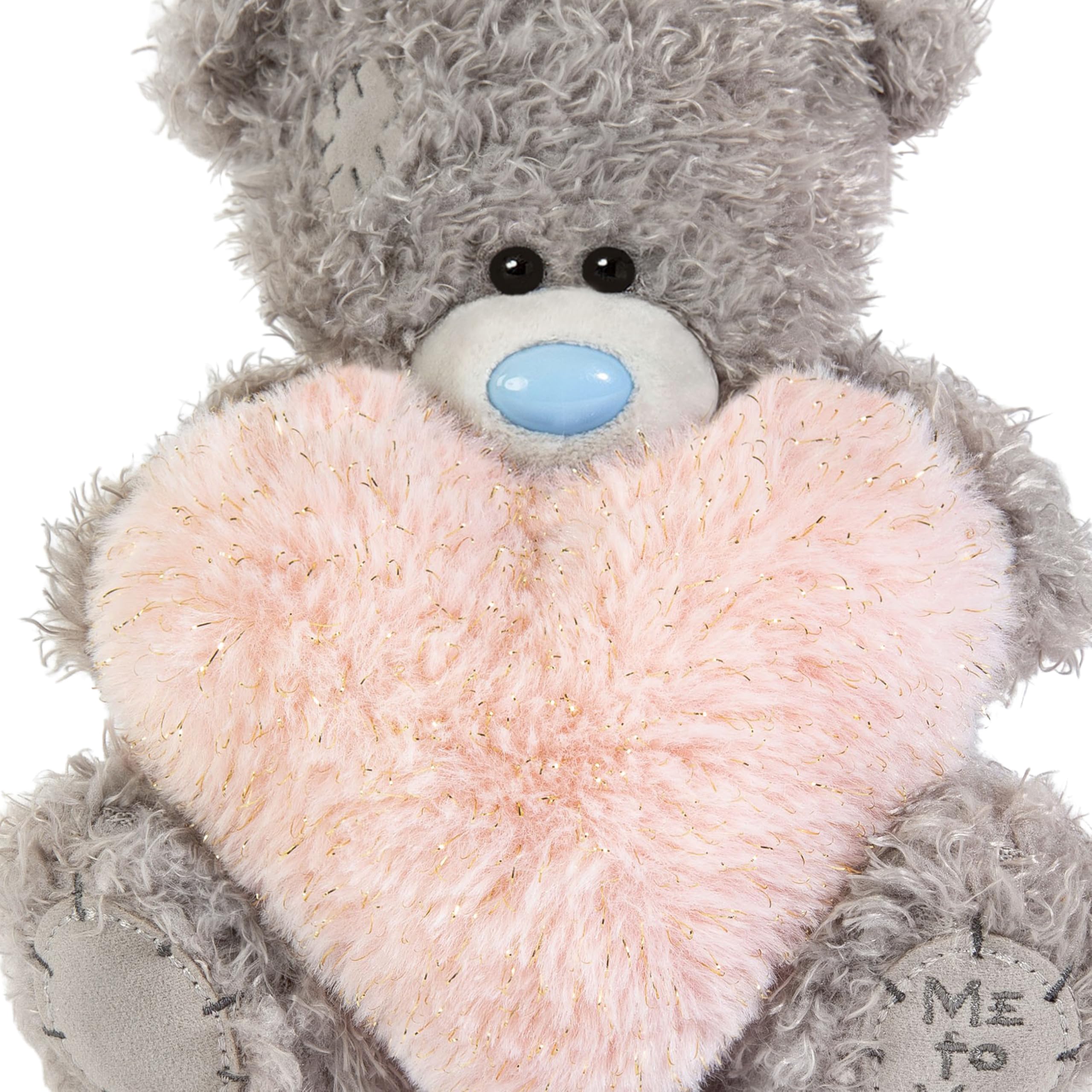 Me To You Bear Tatty Teddy Plush 15cm High 'With Love' Bear Holding Fluffy Heart 3