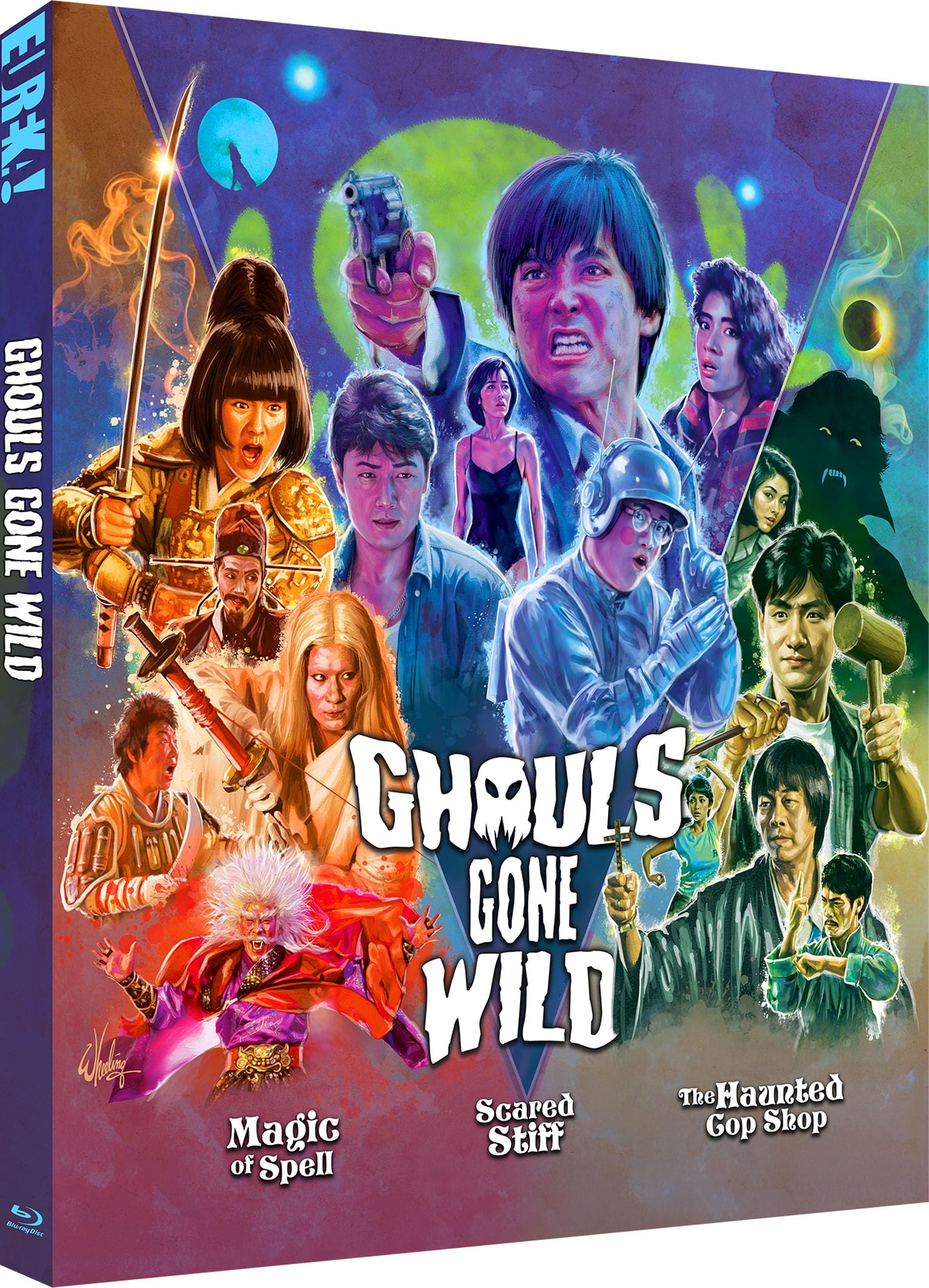 Scared Stiff, The Haunted Cop Shop, Magic of Spell [Limited Edition Two-Disc Blu-ray] 1