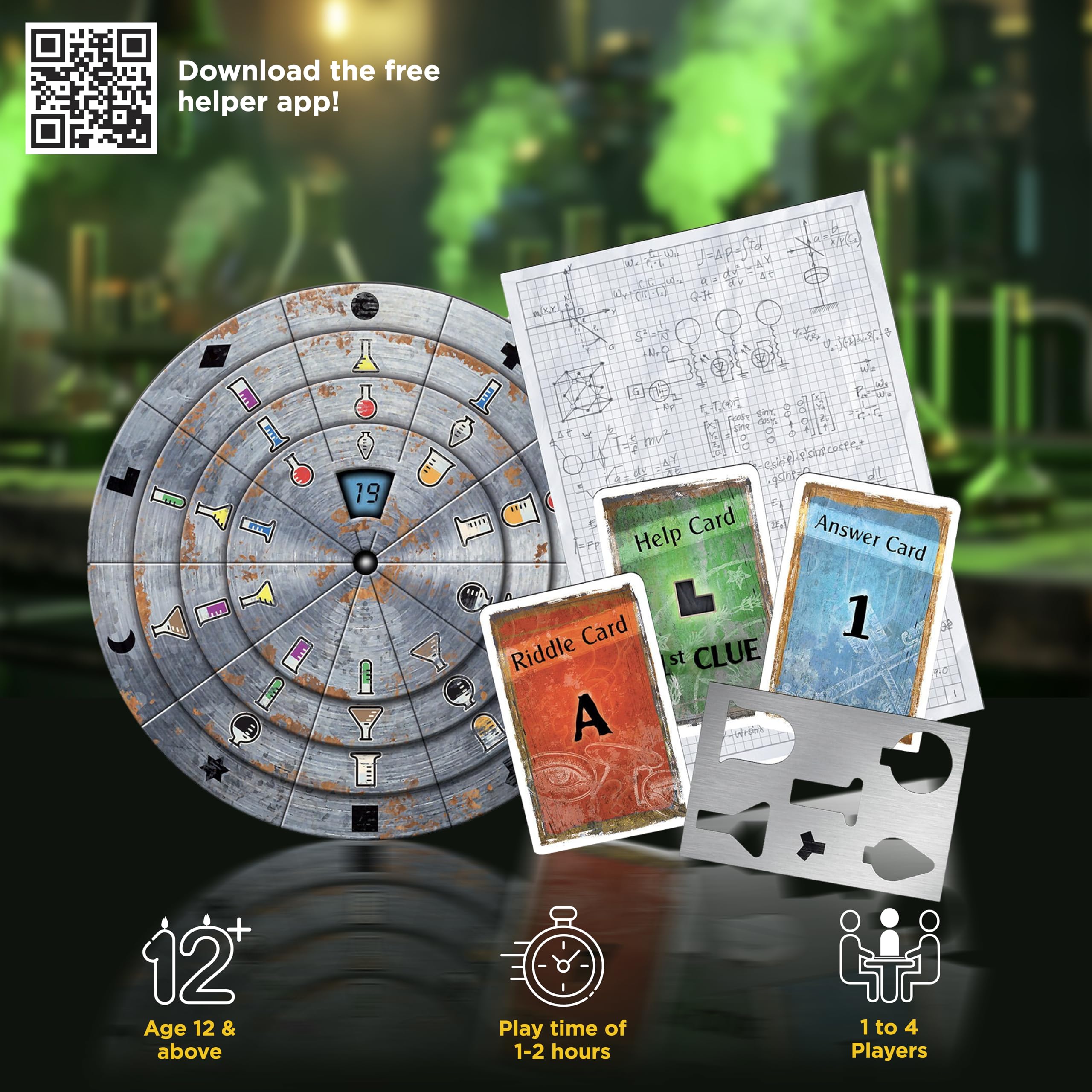 Thames & Kosmos EXIT: The Secret Lab Escape Room Card Game 6