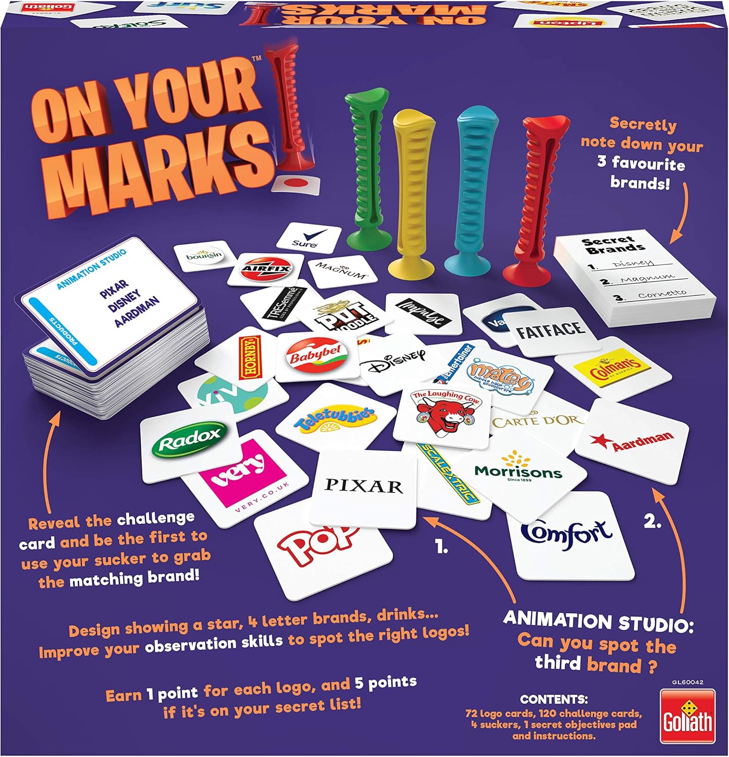 Goliath Games On Your Marks Board Game 6