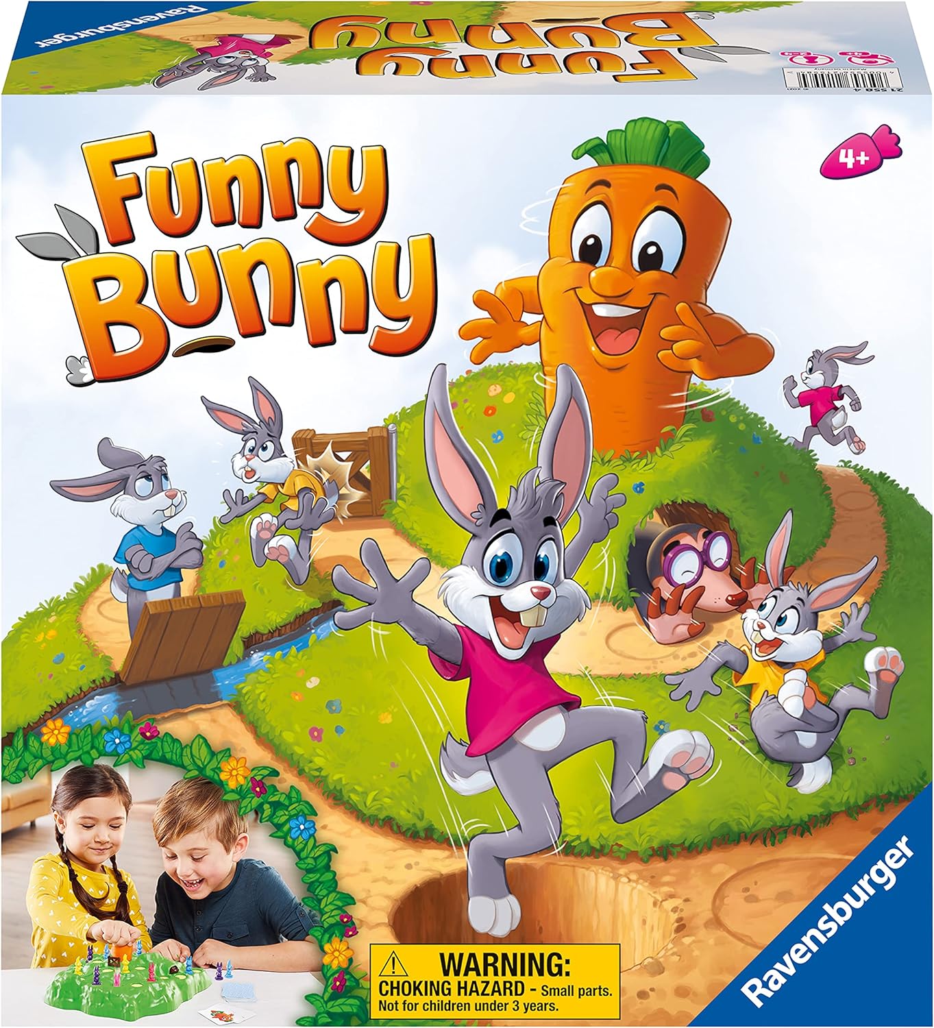 Ravensburger Funny Bunny Board Game for Kids and Families 7