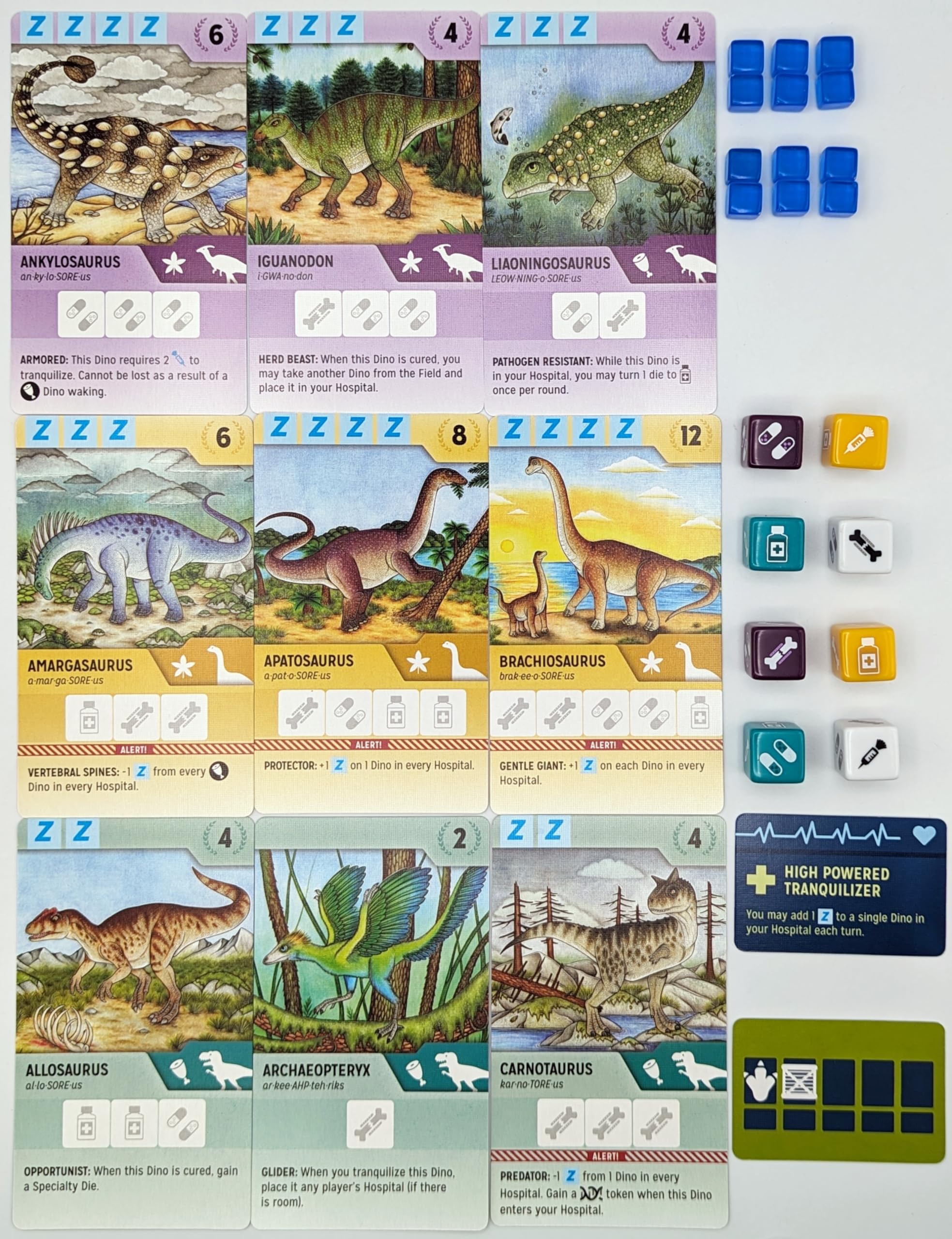 Absurdist Productions PaleoVet - Strategy Board Game | 1-4 Players | 60 Min 2