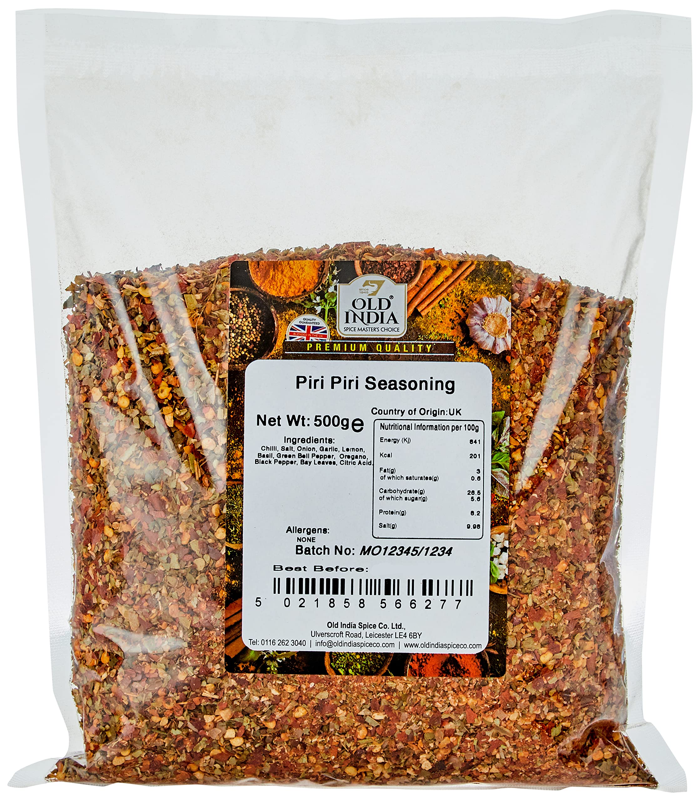 Old India Piri Piri Seasoning Flake, 500 g 1