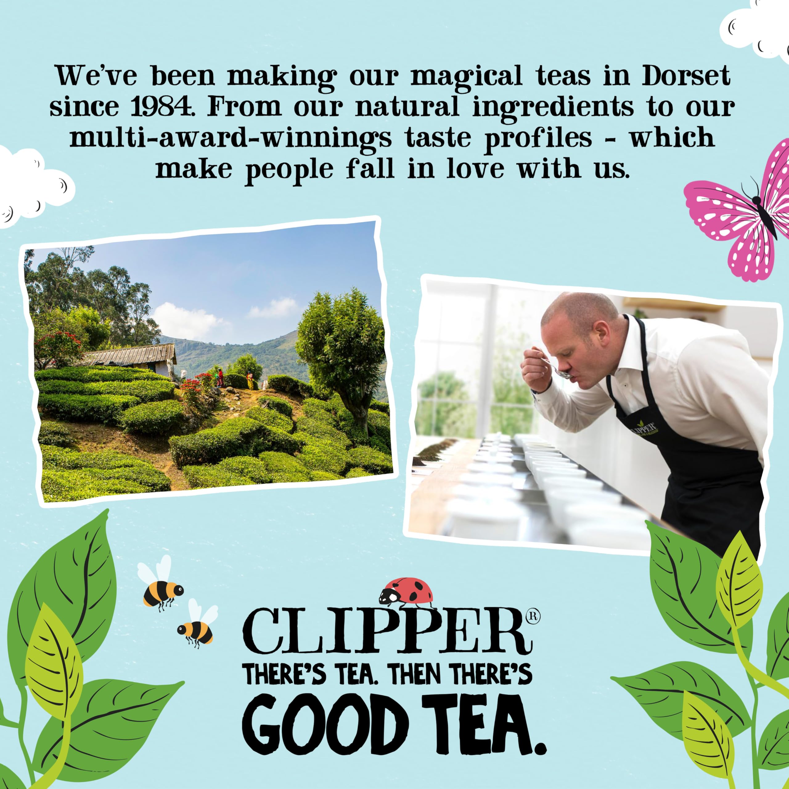 Clipper Natural, Fair & Delicious Organic Lemon & Ginger Herbal Tea Bags - 250 Count, Caffeine Free 8