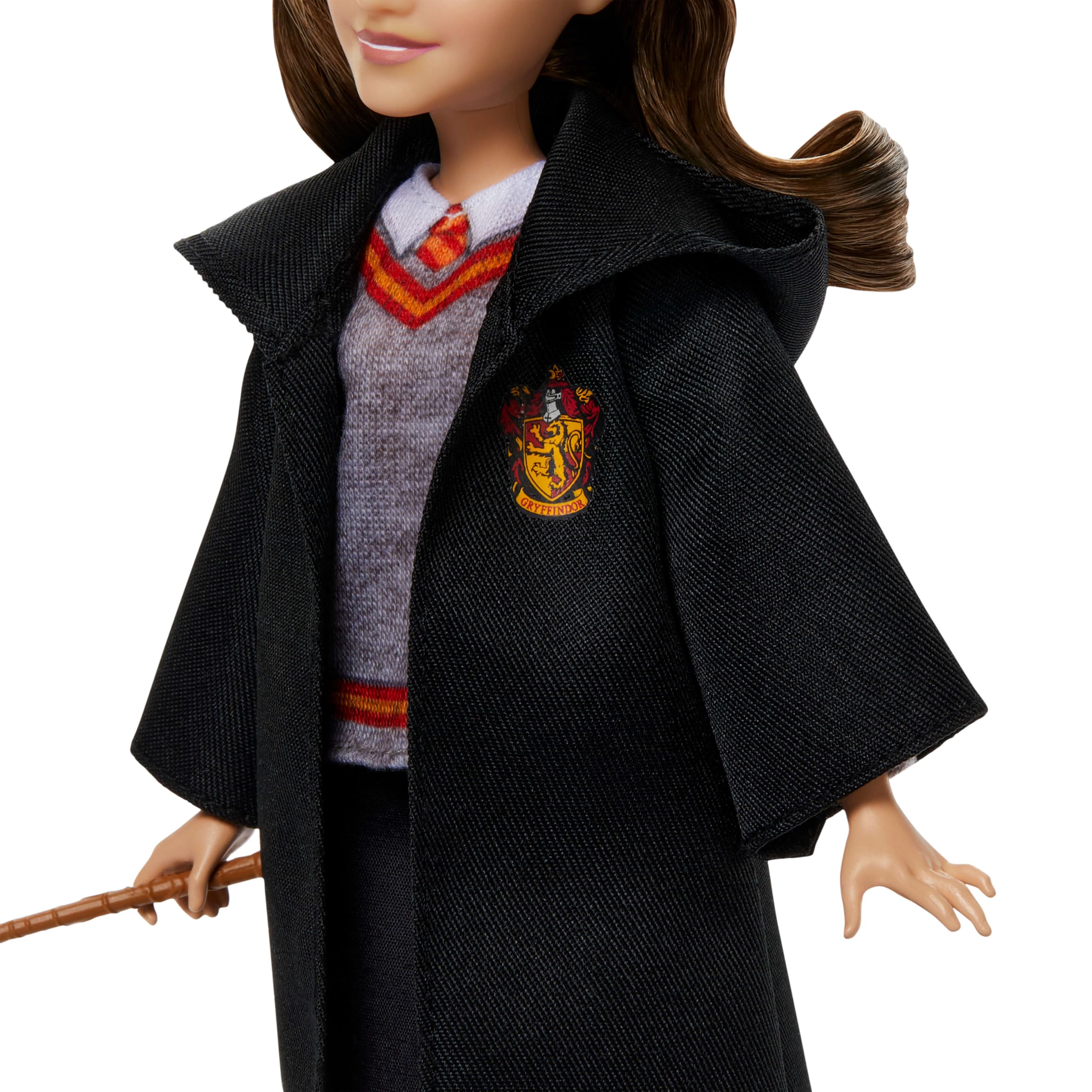 Mattel Harry Potter Hermione Granger Fashion Doll - Hogwarts Uniform with Wand, Ages 6+ 5