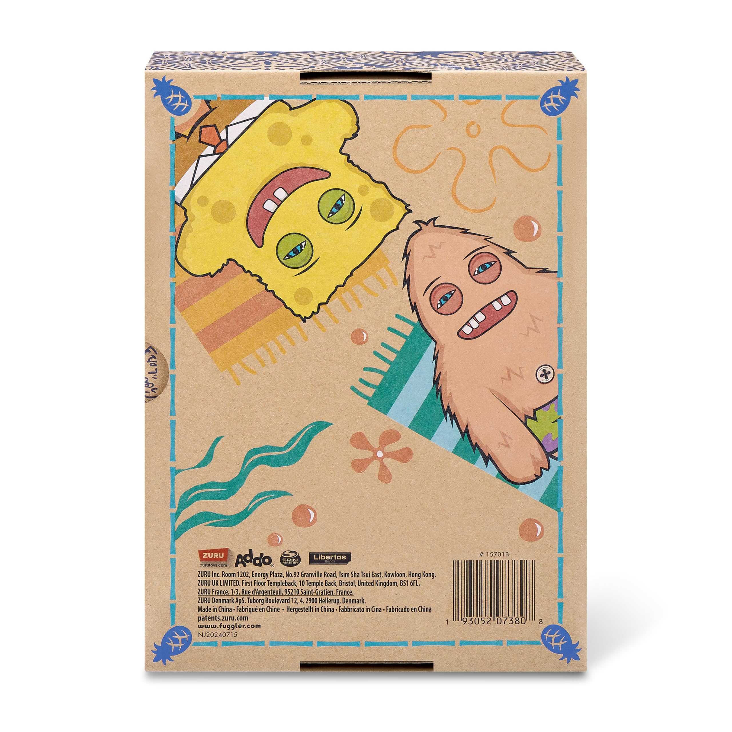 Fuggler x SpongeBob SquarePants 9-inch Plush - Patrick Funny Ugly Monster Toy 7