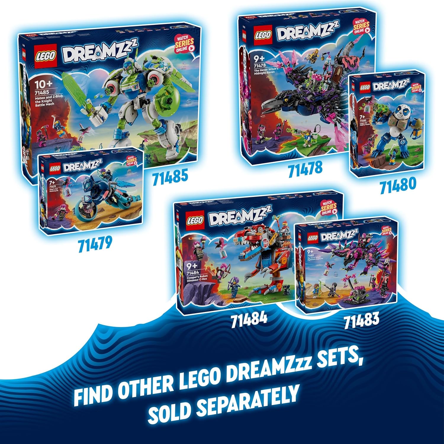 LEGO DREAMZzz Izzie’s Dream Animals Set - Panda, Turtle, Bird Building Toy for Ages 8+ 9