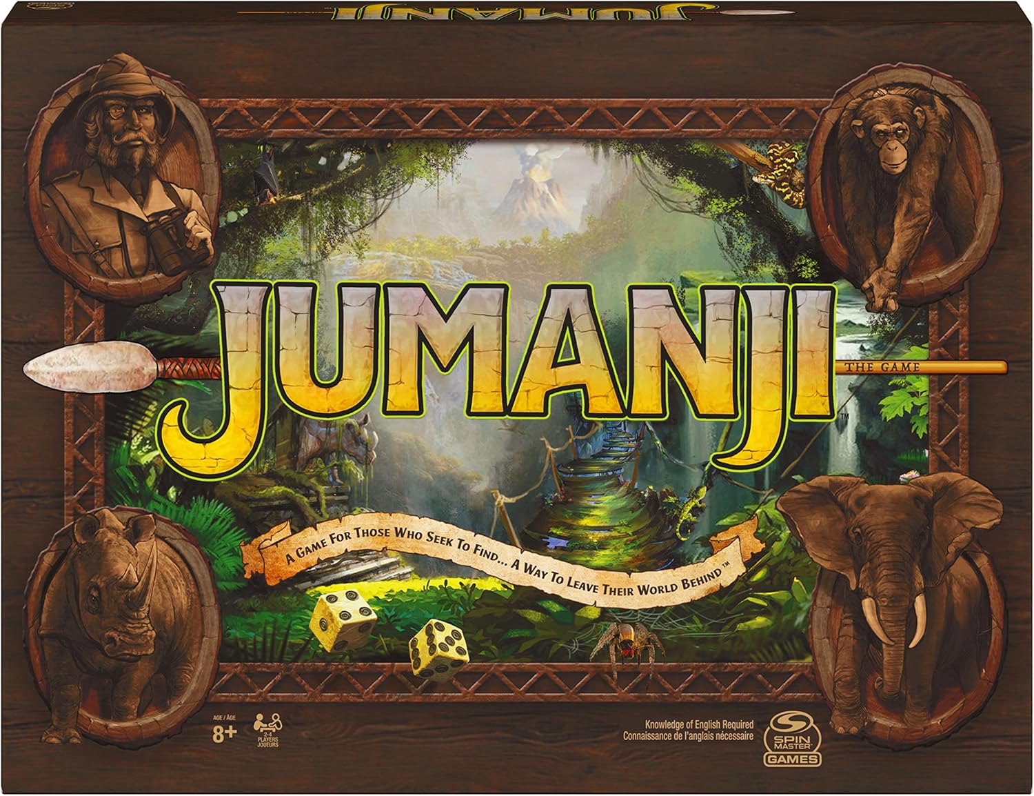 Spin Master Games Jumanji: Das Spiel, Brettspiel 2